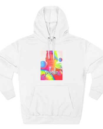 P!nk Summer 2022 Rainbow Three-Panel Fleece Hoodie