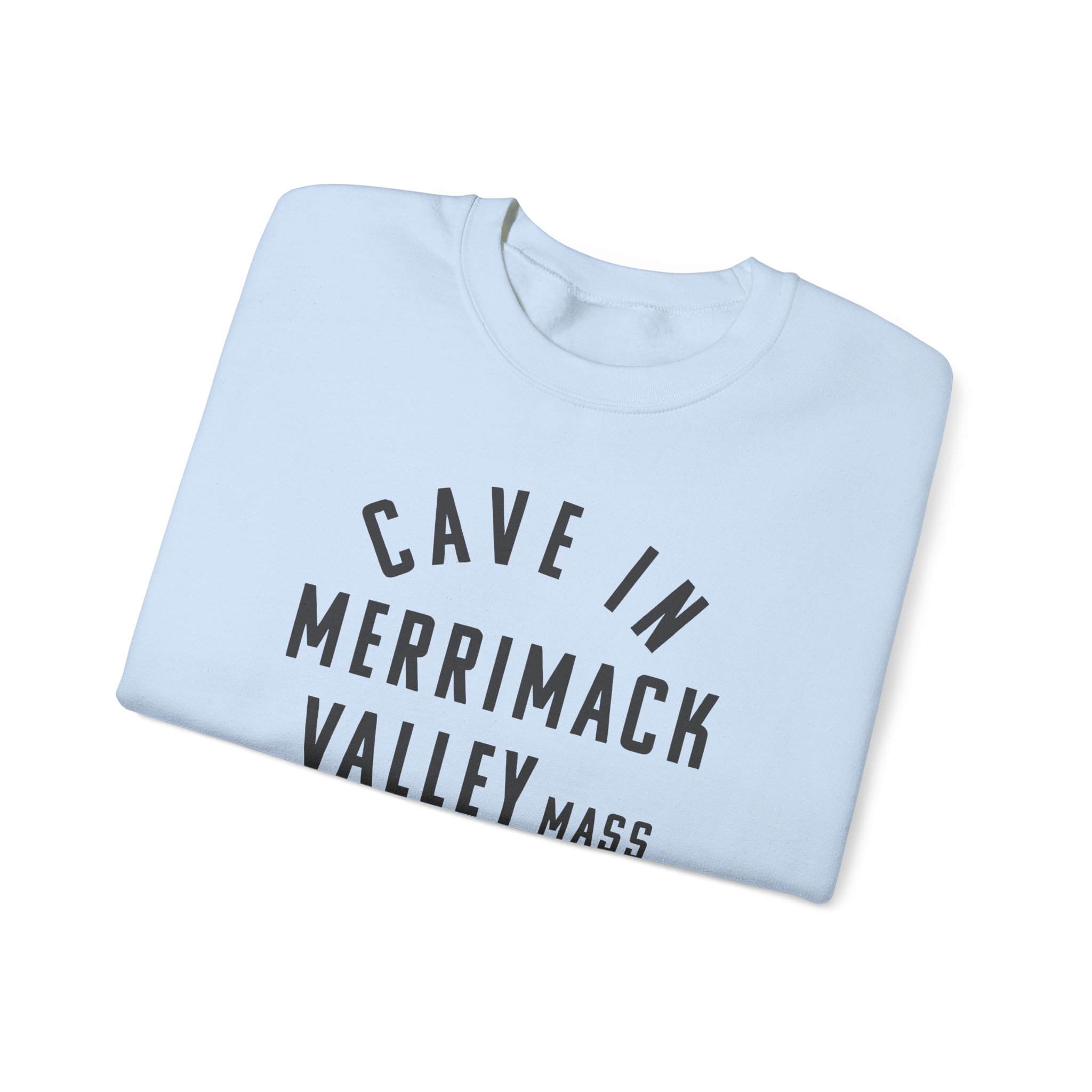 Cave in Merrimack Valley: Blackened Unisex Heavy Blendâ„¢ Crewneck Sweatshirt