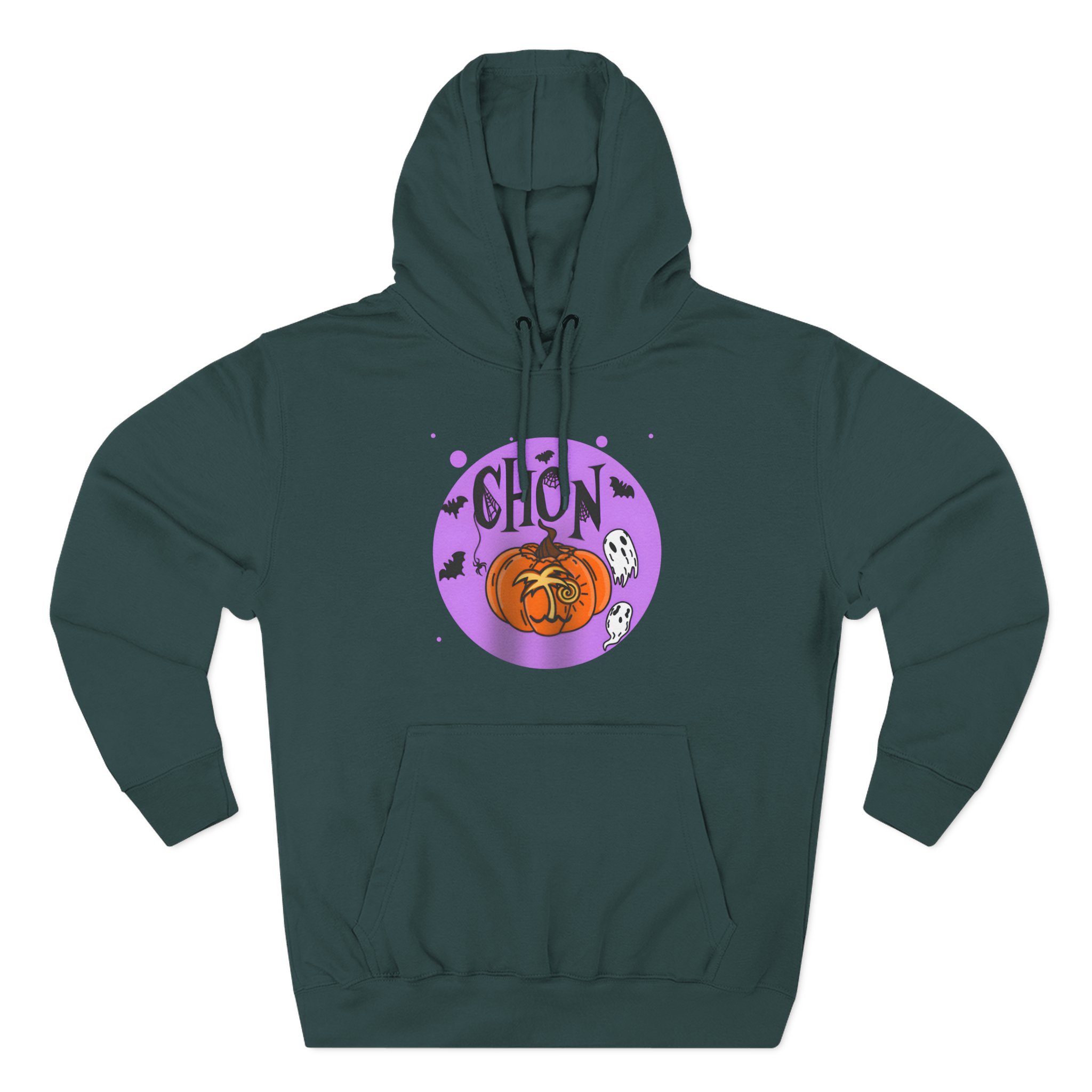Chon Spooky Halloween Three-Panel Fleece Hoodie