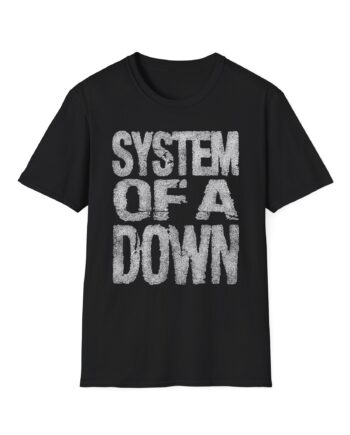 System of a Down Mezmerize Metallic Pendulum Unisex Softstyle T-Shirt
