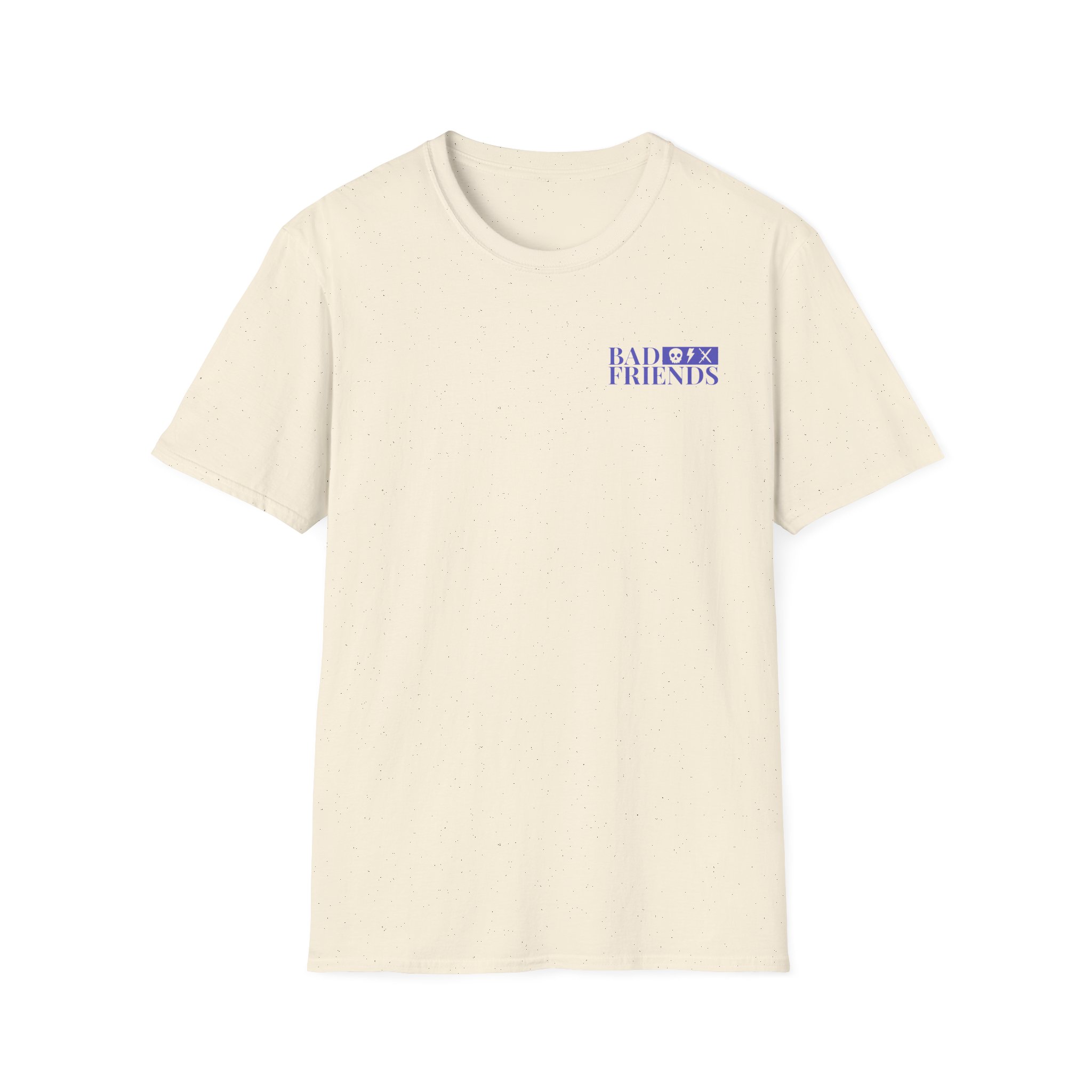 Bad Friends Rudy and Her Knives Lavender Unisex Softstyle T-Shirt