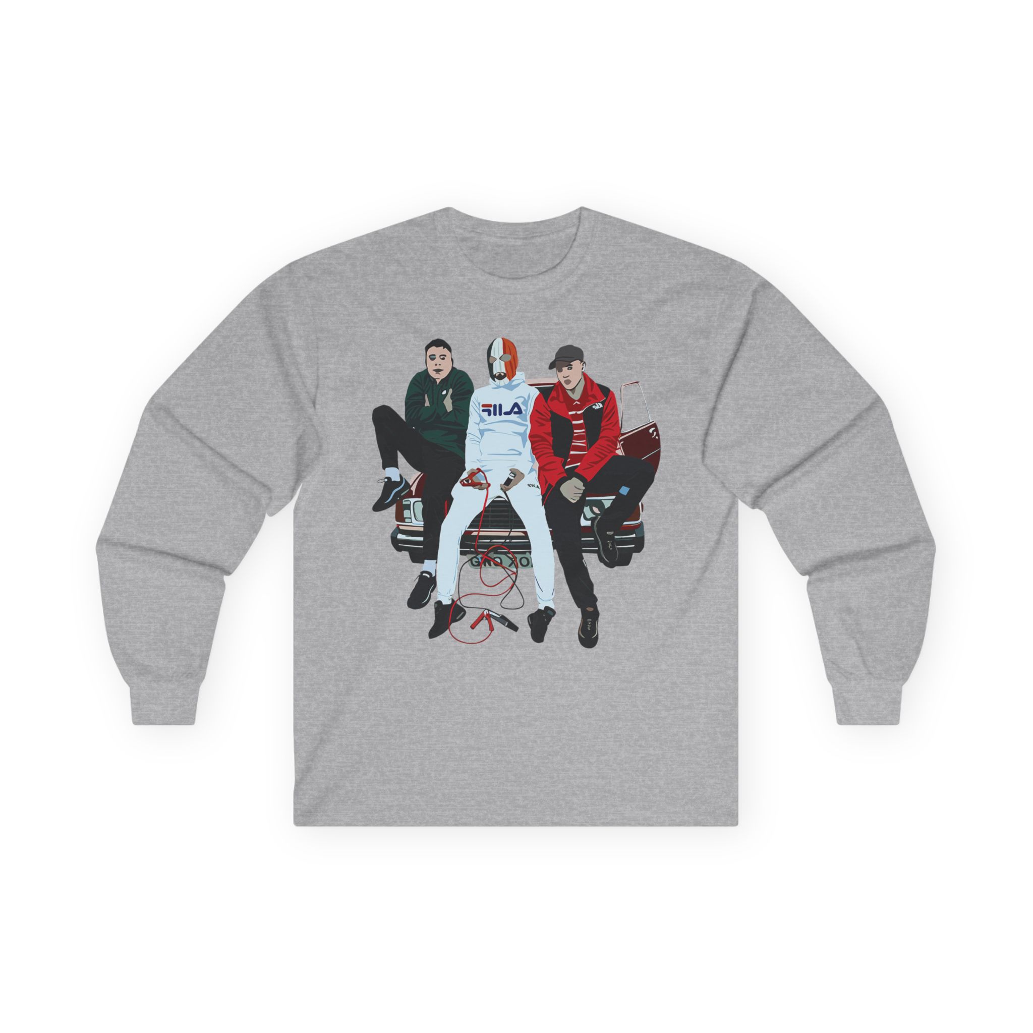 Kneecap 3cag Unisex Ultra Cotton Long Sleeve Tee