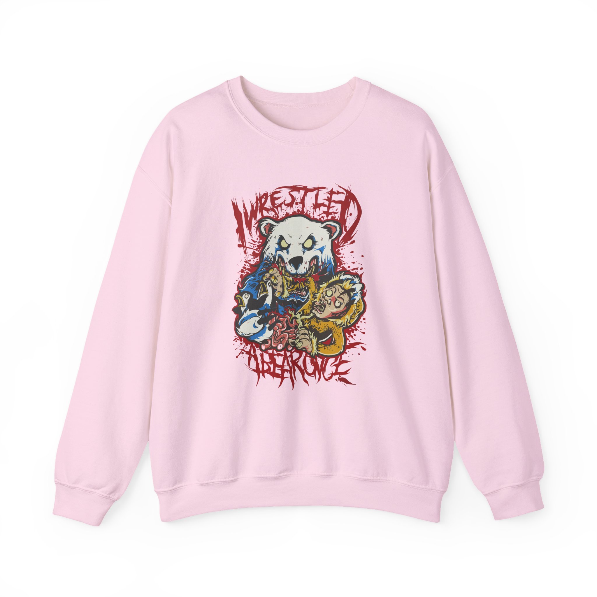 Iwrestledabearonce Unisex Heavy Blendâ„¢ Crewneck Sweatshirt