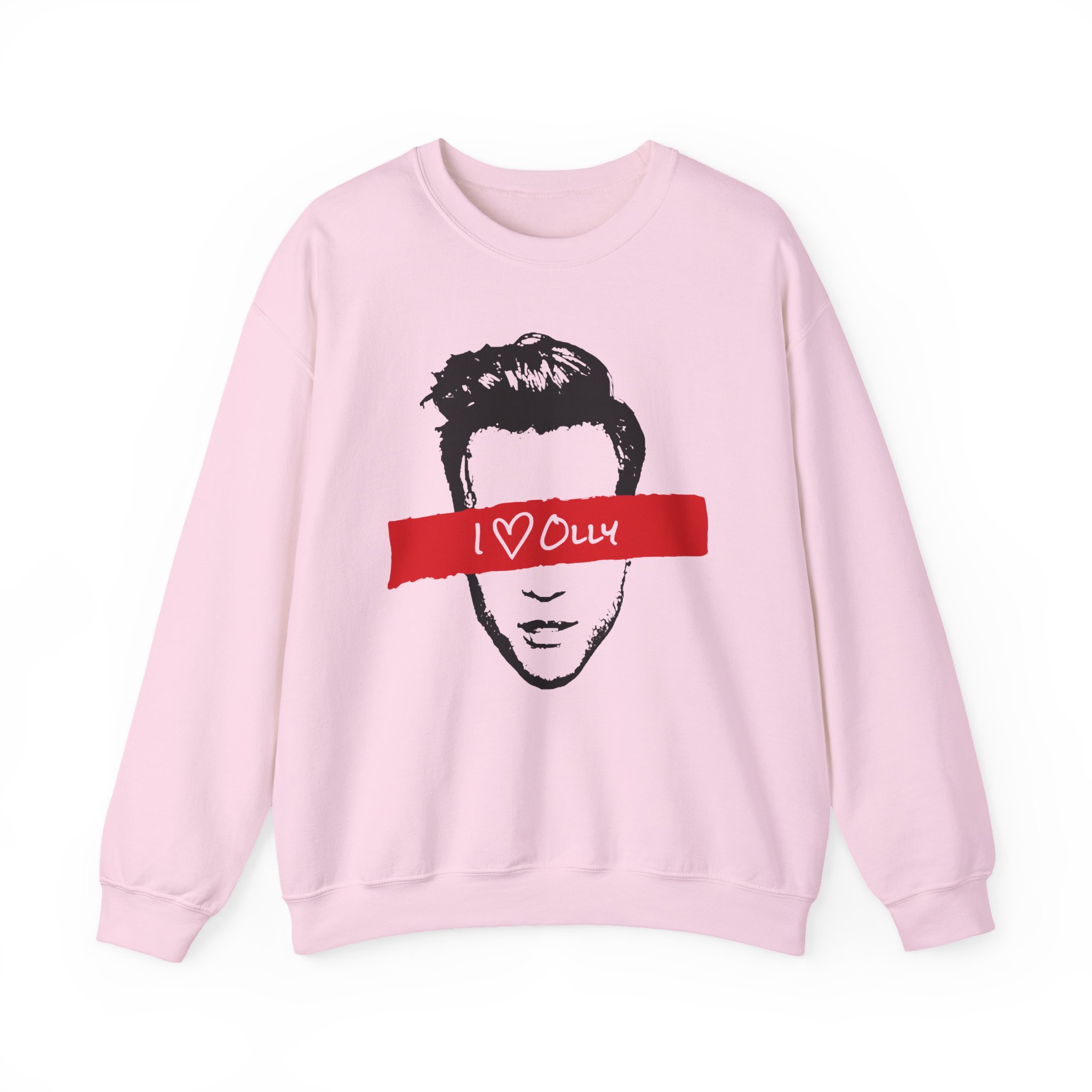 Olly Murs I Heart Olly Unisex Heavy Blendâ„¢ Crewneck Sweatshirt