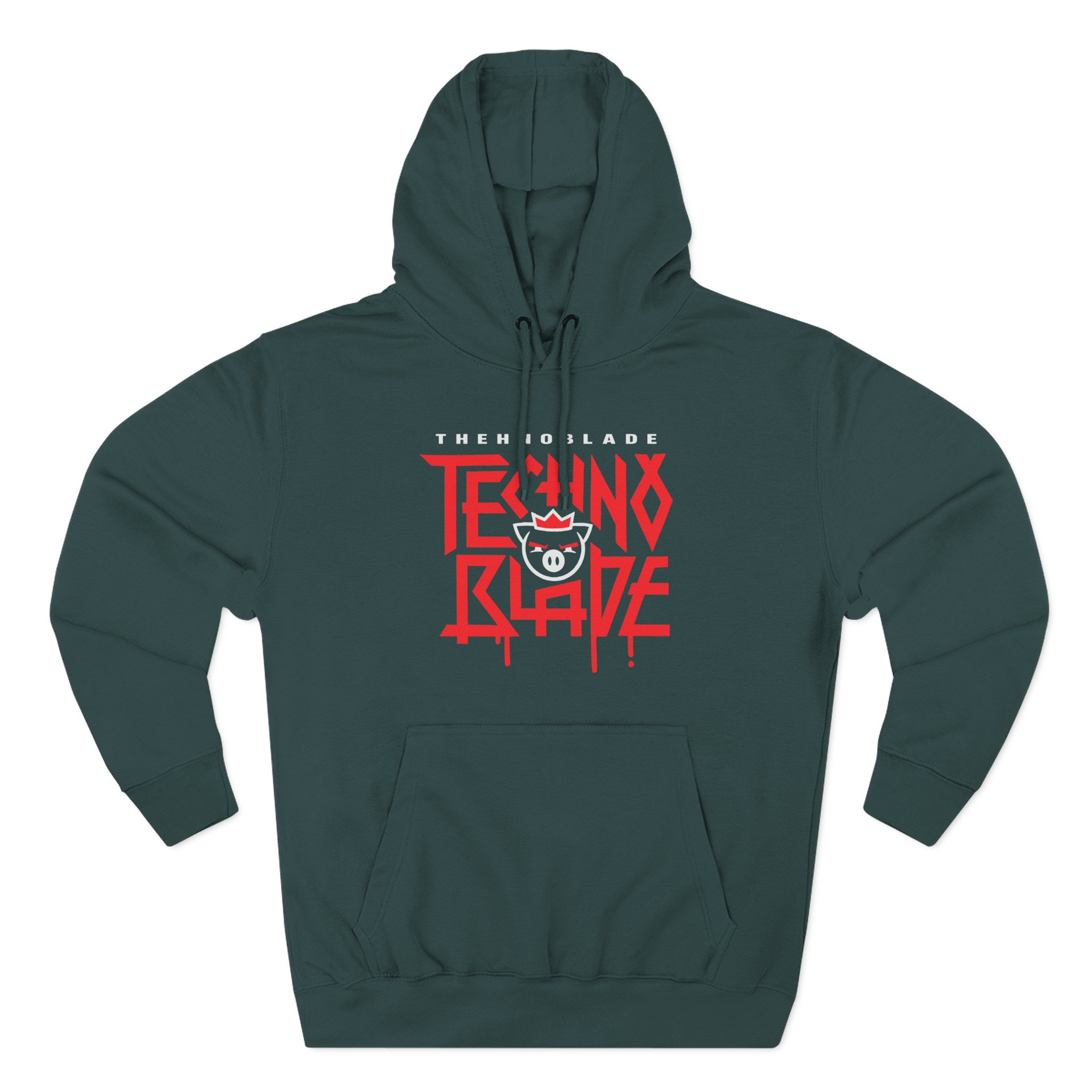 Technoblade Three-Panel Fleece Hoodie