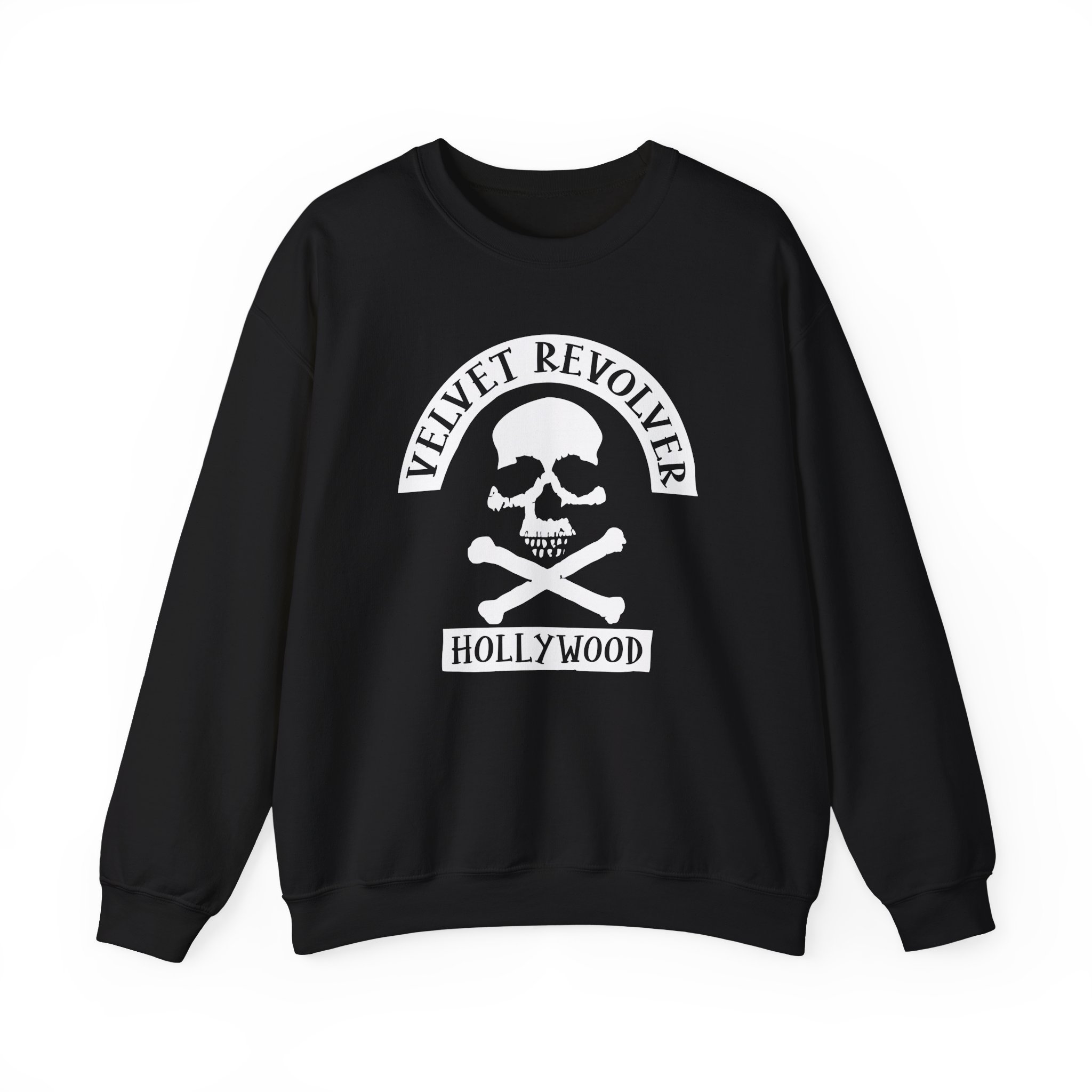 Velvet Revolver Skull Hollywood Unisex Heavy Blend Crewneck Sweatshirt