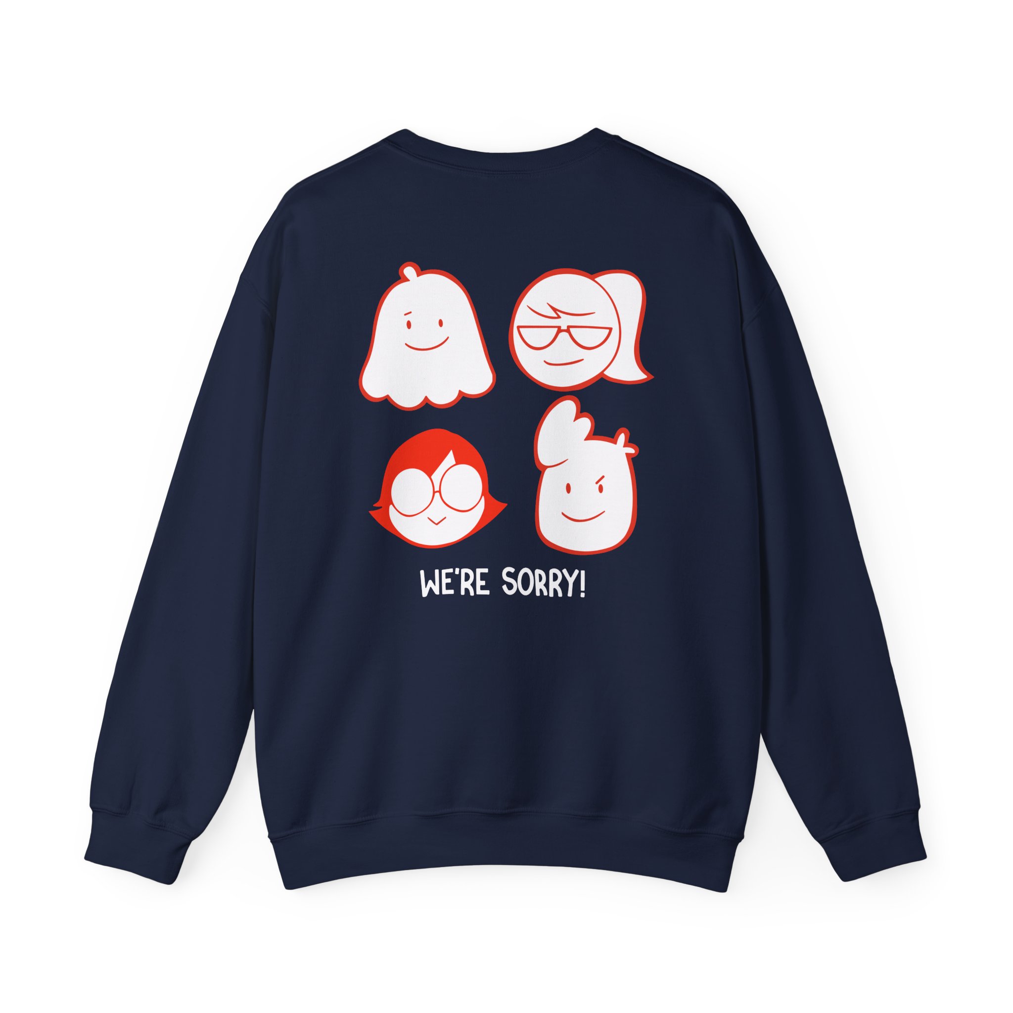 Drawfee Logo Unisex Heavy Blendâ„¢ Crewneck Sweatshirt