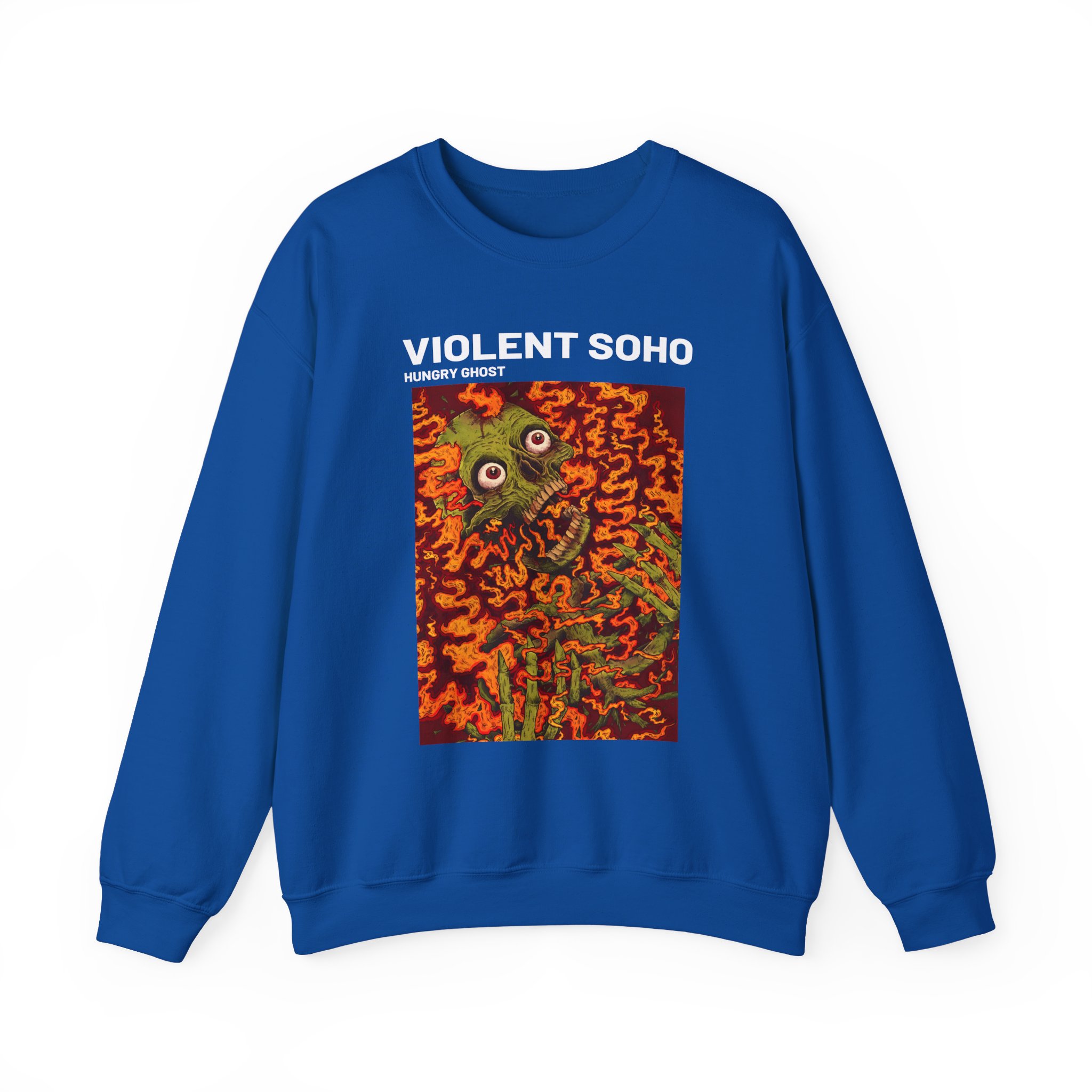 Violent Soho Hungry Ghost Unisex Heavy Blendâ„¢ Crewneck Sweatshirt