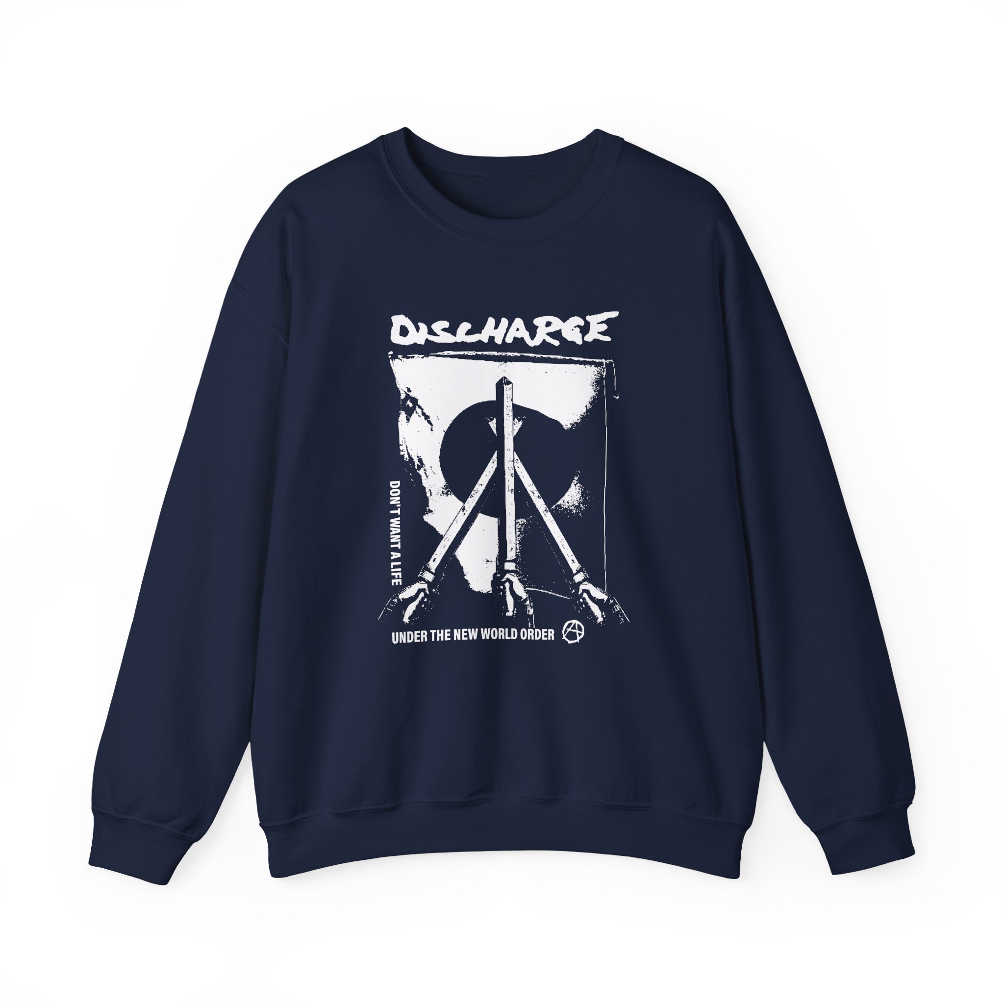 Discharge New World Order Unisex Heavy Blendâ„¢ Crewneck Sweatshirt