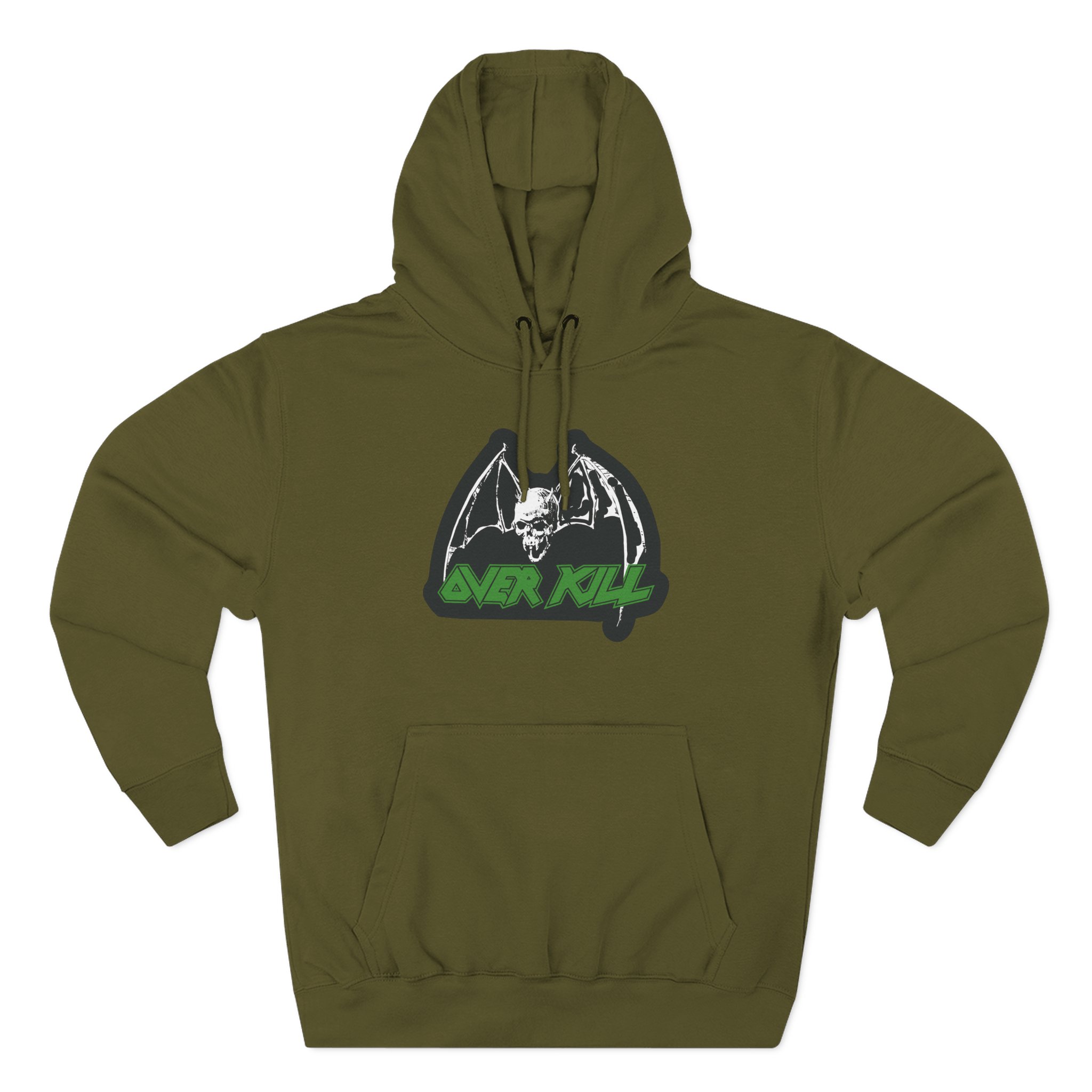 Overkill Three-Panel Fleece Hoodie