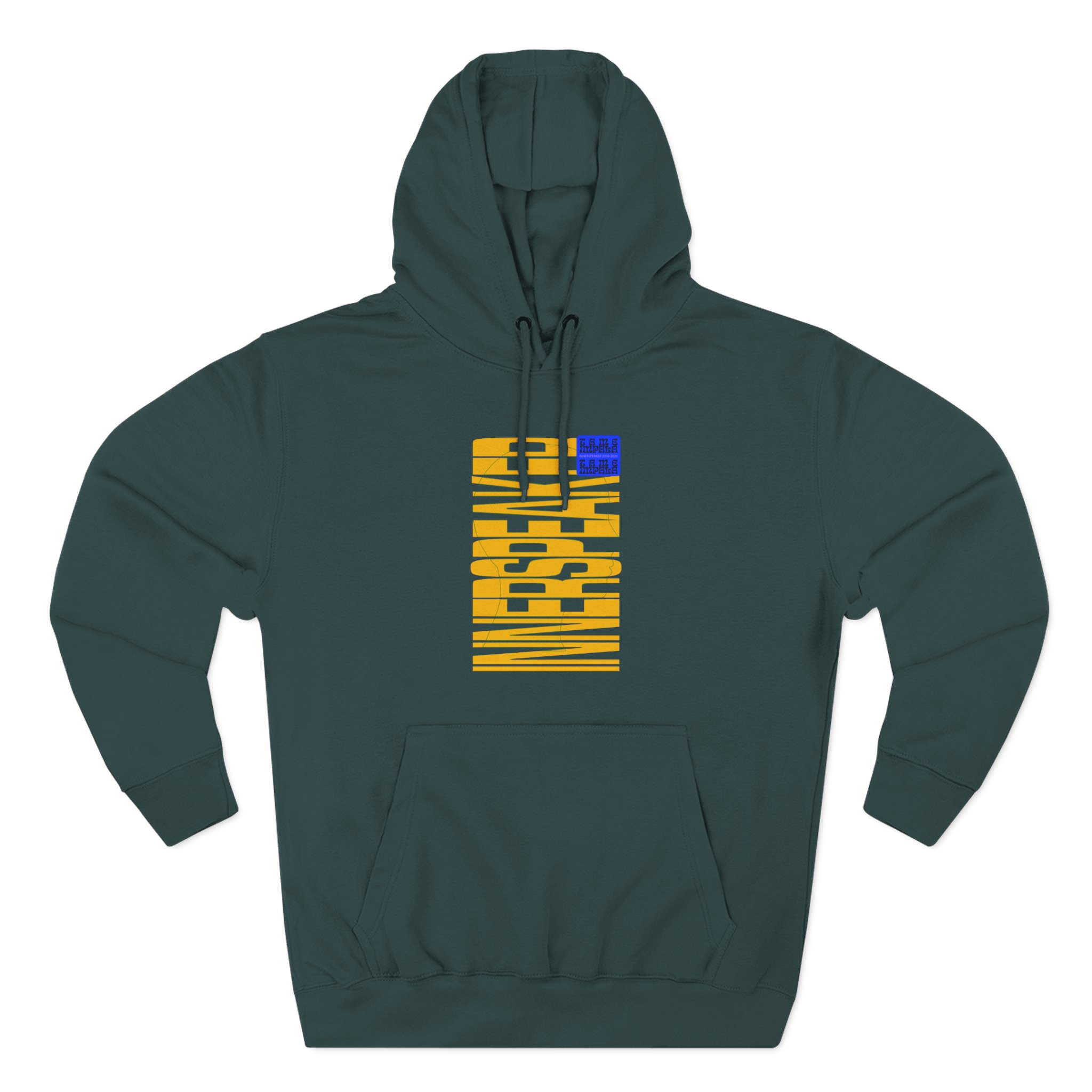 Tame Impala Inner Text Three-Panel Fleece Hoodie