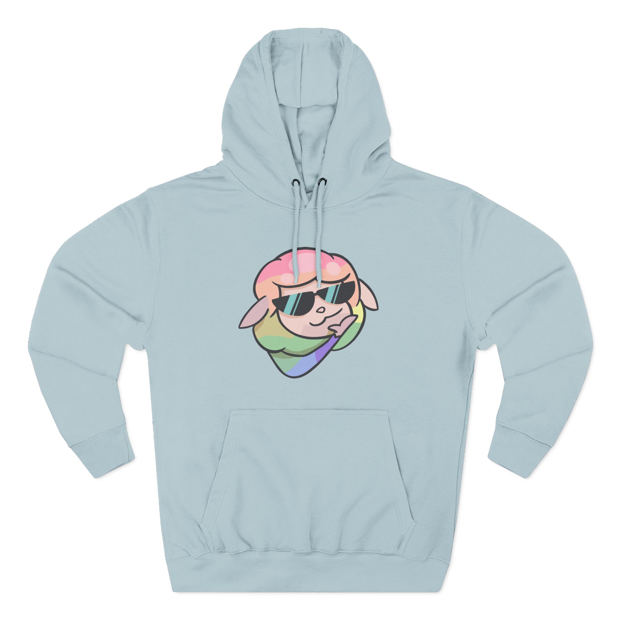Captain Puffy Three-Panel Fleece Hoodie