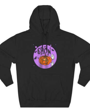 Chon Spooky Halloween Three-Panel Fleece Hoodie