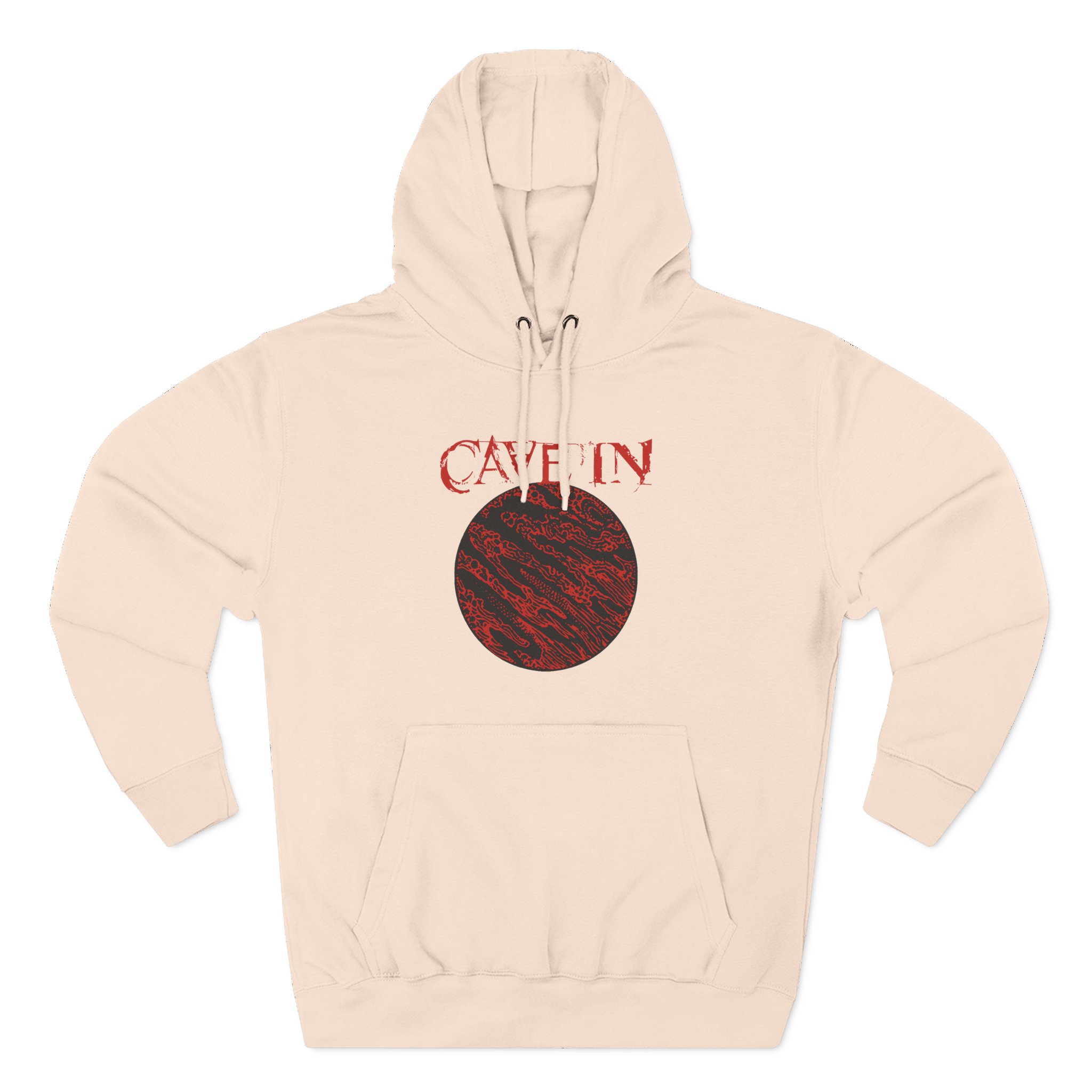 Cave in Planet Three-Panel Fleece Hoodie