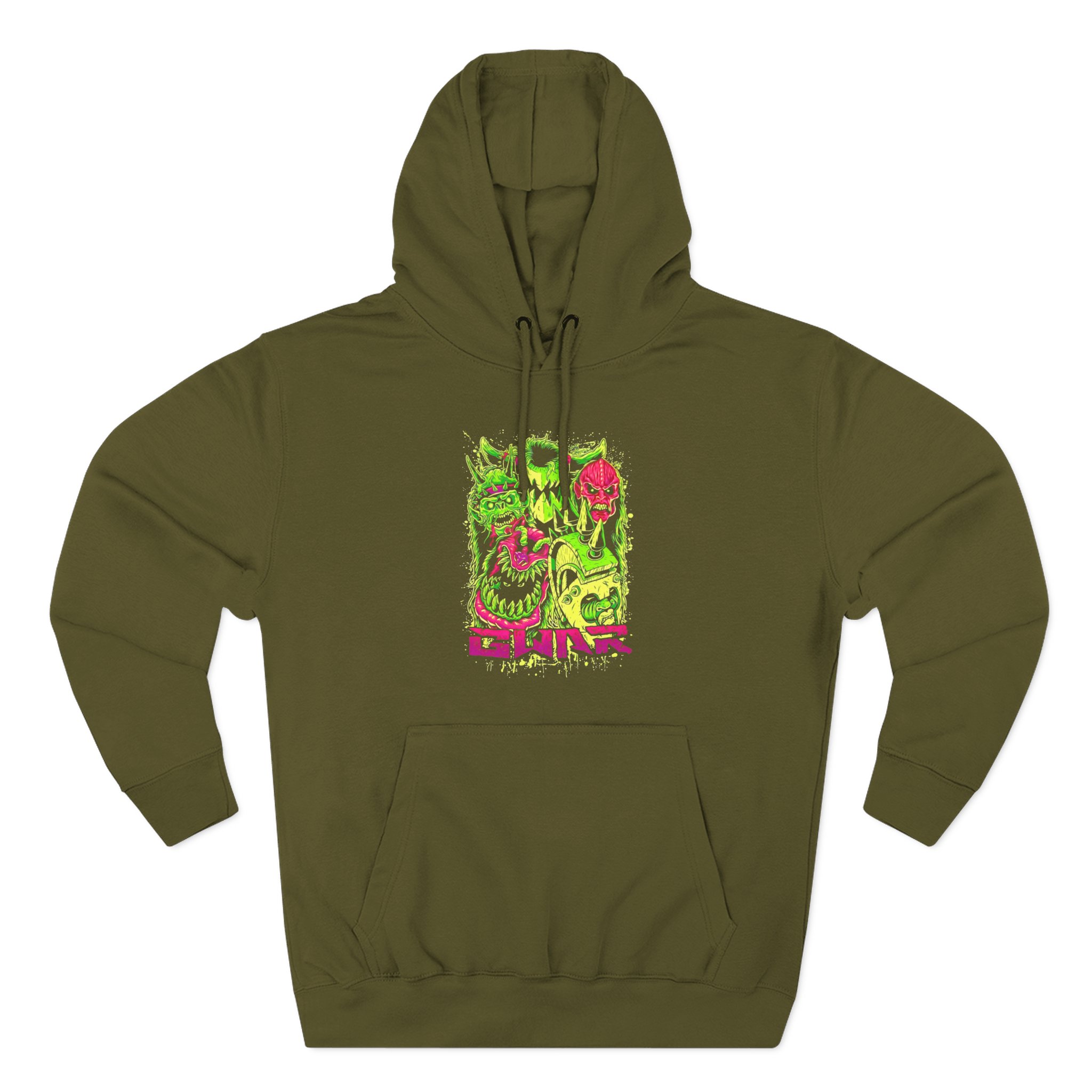 Gwar Must Die Three-Panel Fleece Hoodie