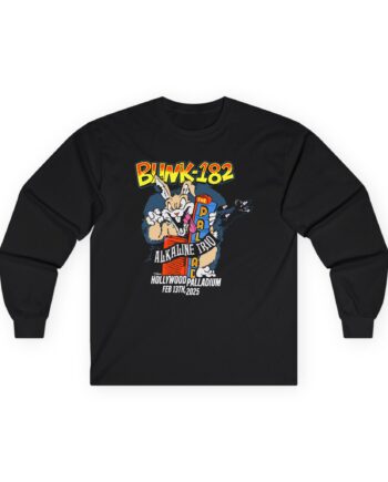 Blink 182 La Fire Aid Unisex Ultra Cotton Long Sleeve Tee