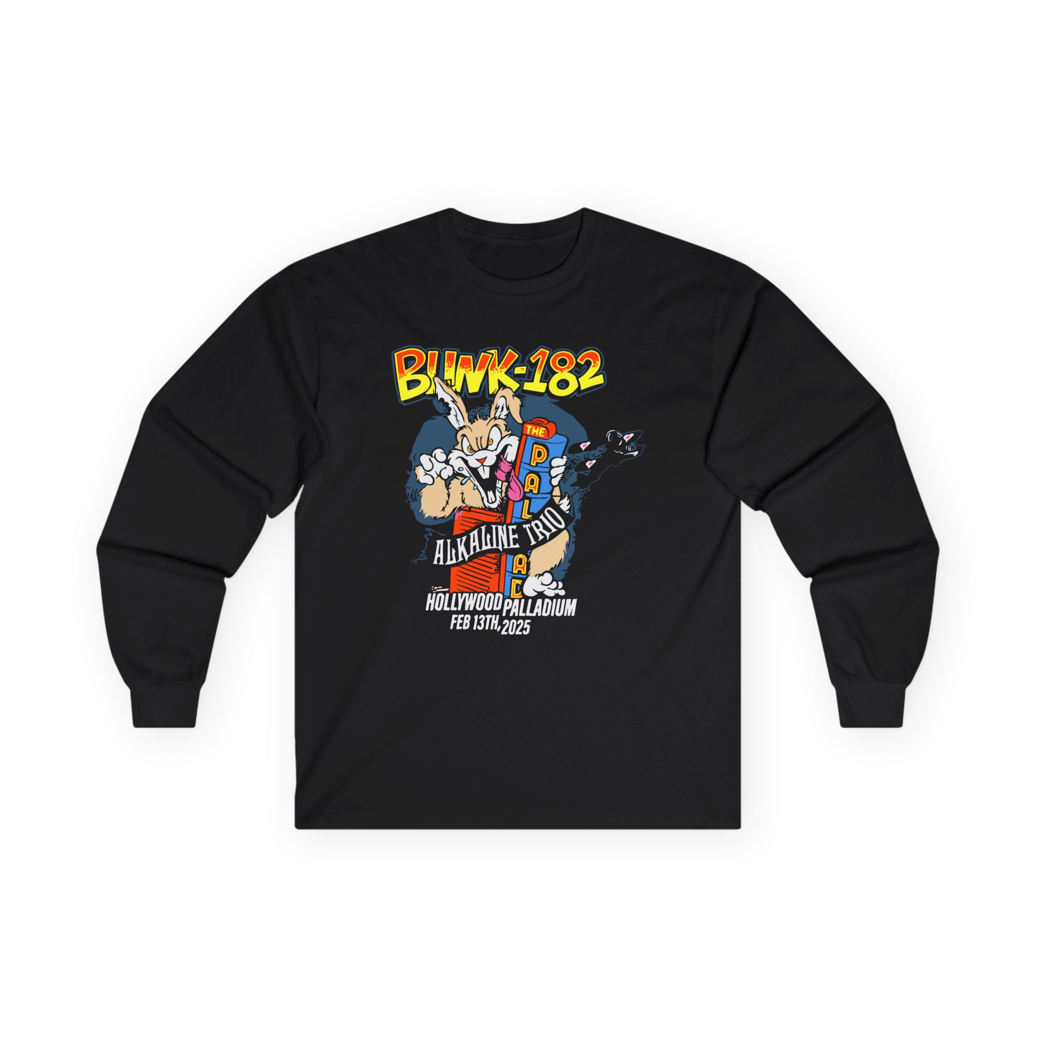 Blink 182 La Fire Aid Unisex Ultra Cotton Long Sleeve Tee
