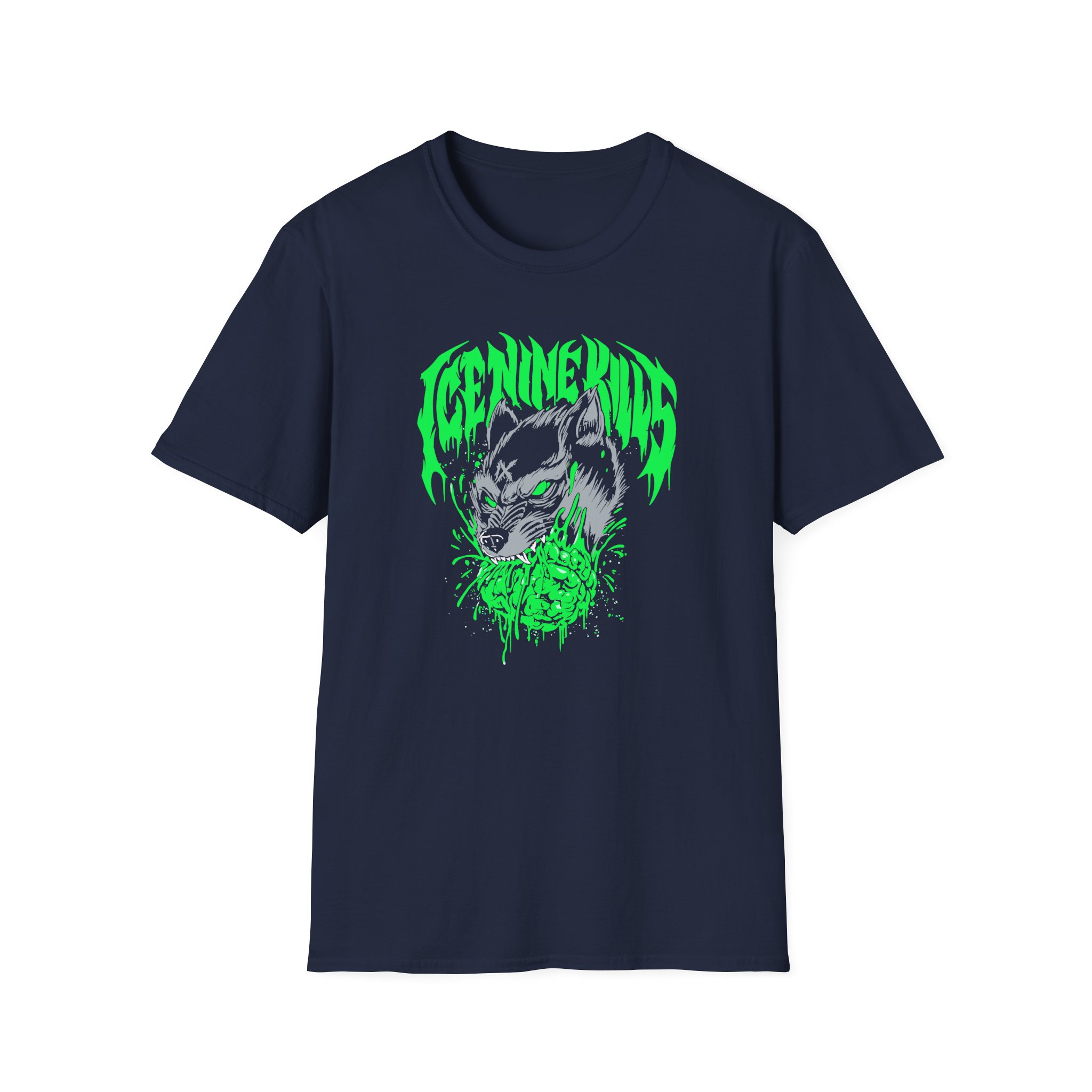 Ice Nine Kills Ink Wolf Unisex Softstyle T-Shirt