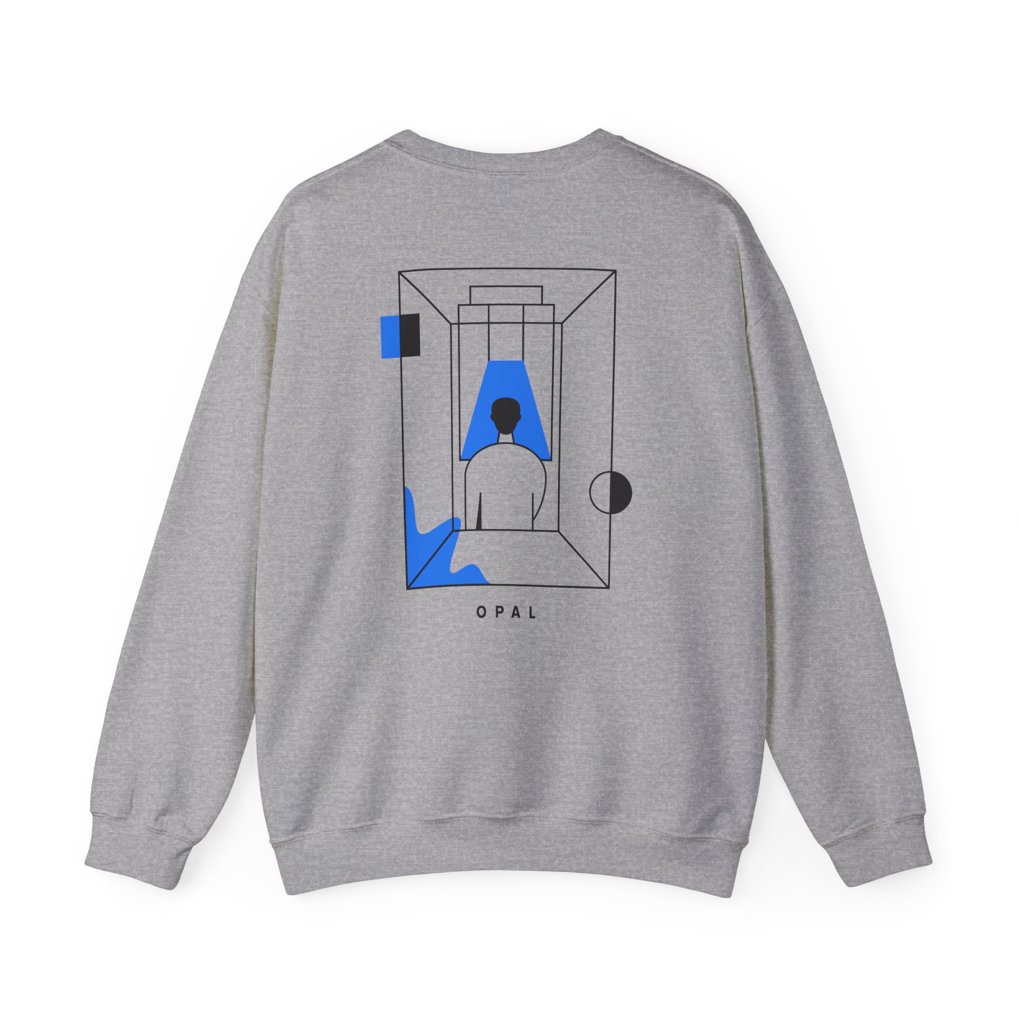 Bicep OPAL Unisex Heavy Blendâ„¢ Crewneck Sweatshirt
