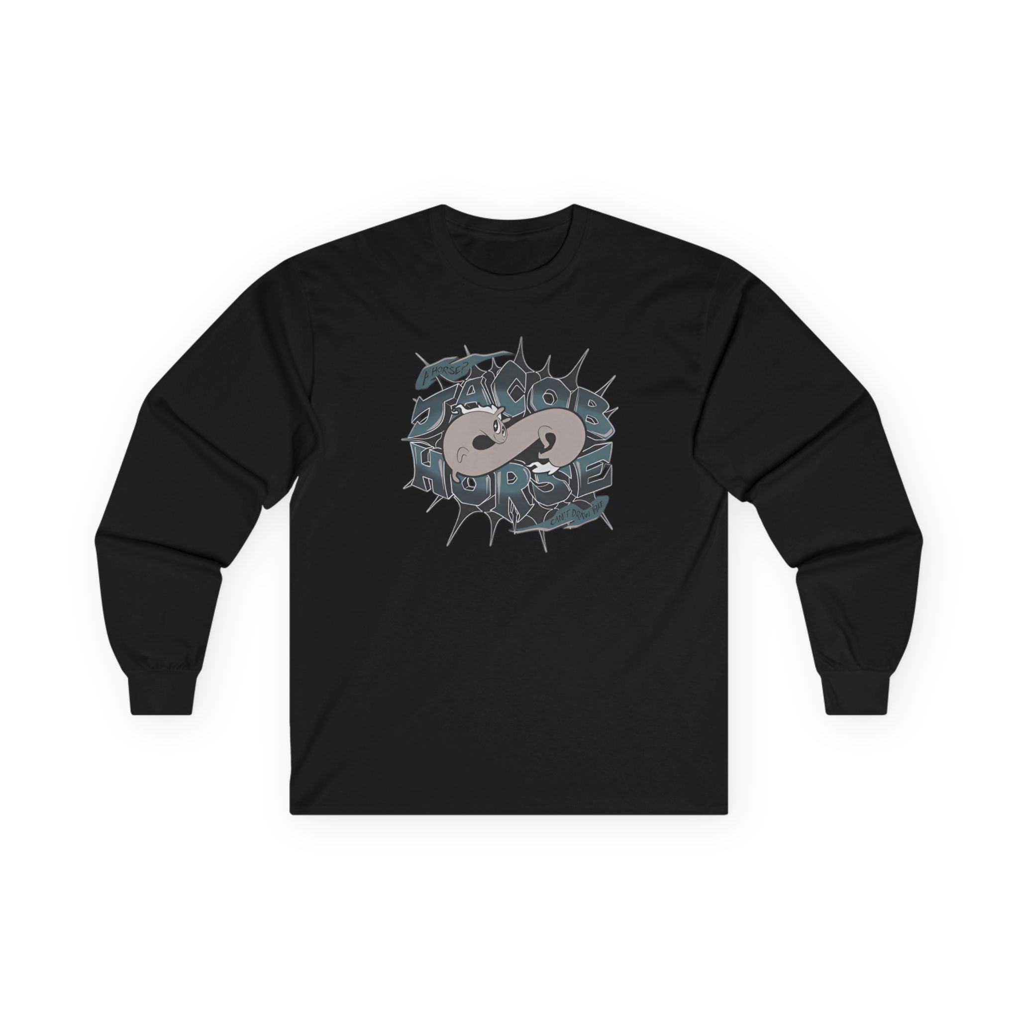 Drawfee Jacob Horse Unisex Ultra Cotton Long Sleeve Tee