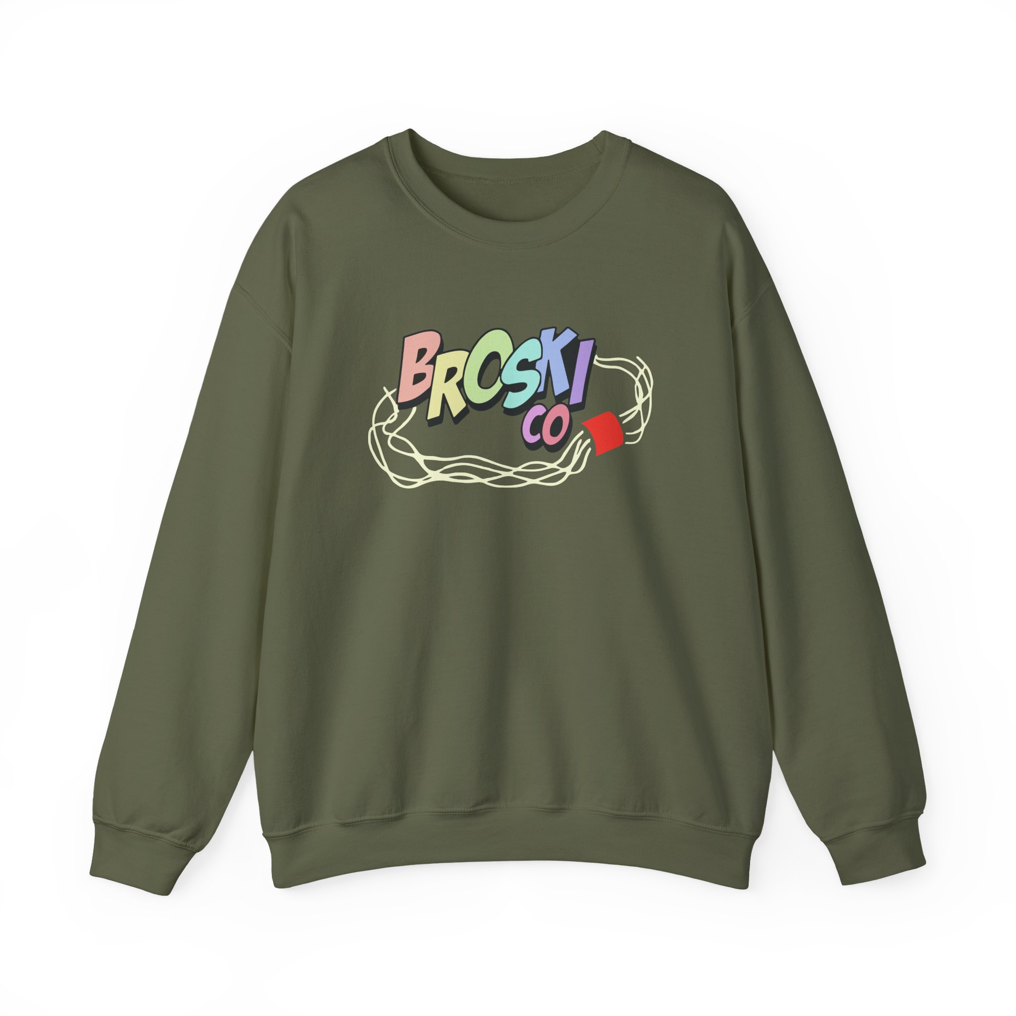 Broski Report Unisex Heavy Blendâ„¢ Crewneck Sweatshirt