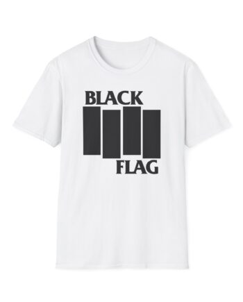 Black Flag Bars Unisex Softstyle T-Shirt