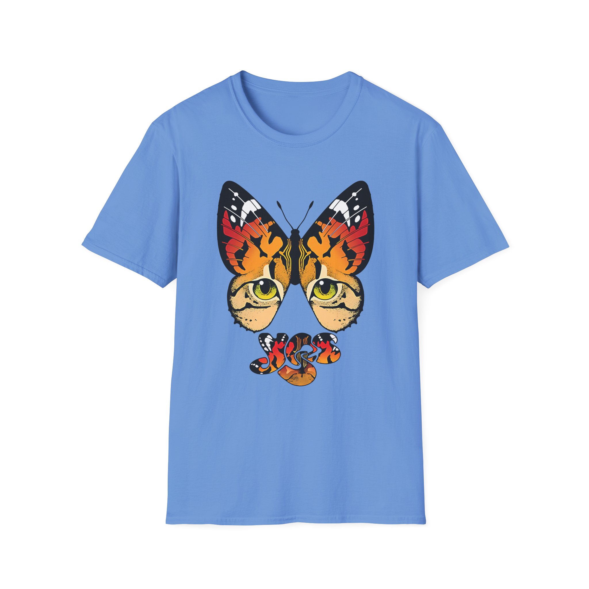 Yes Monarch Eyes Logo Unisex Softstyle T-Shirt