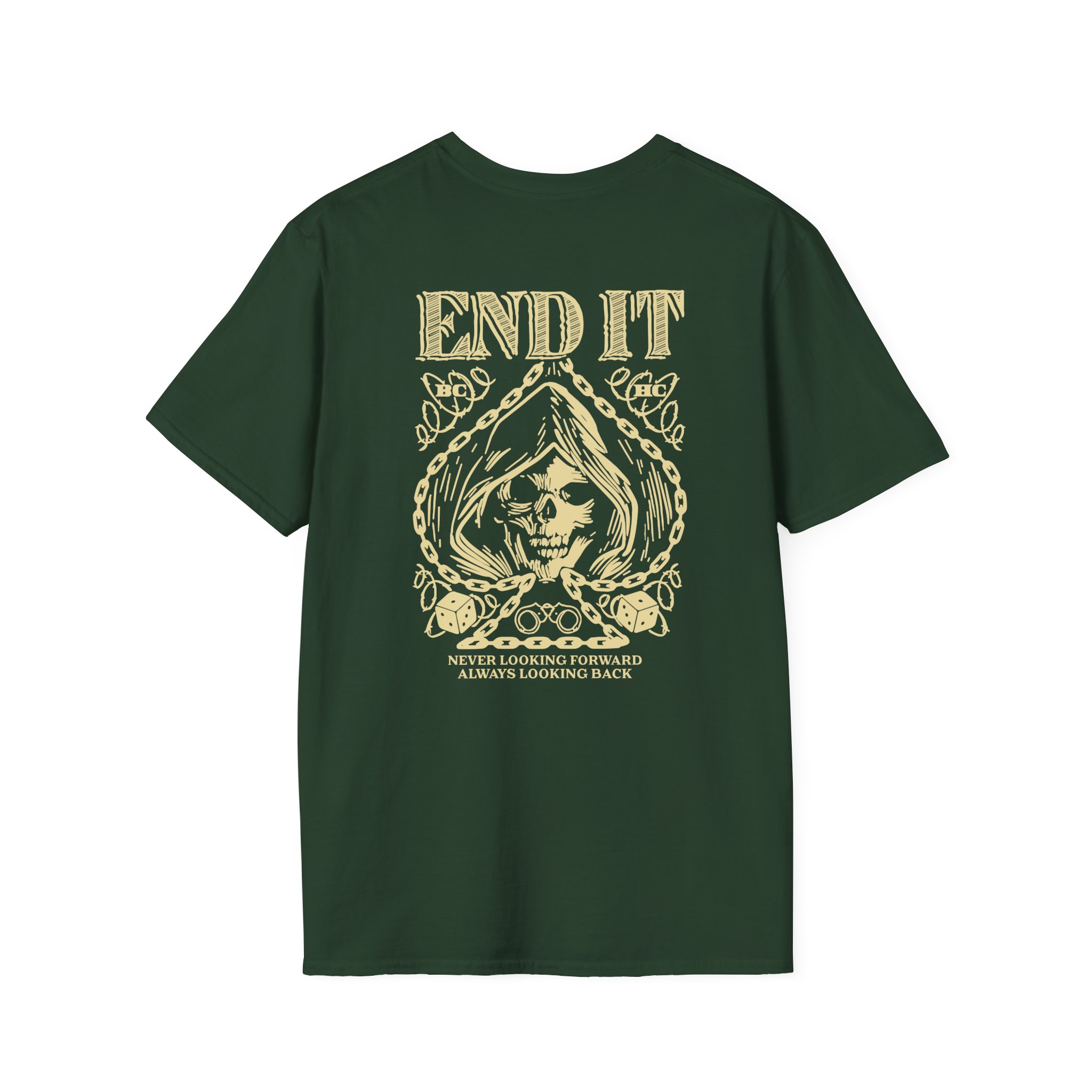 End It Spade Reaper Unisex Softstyle T-Shirt