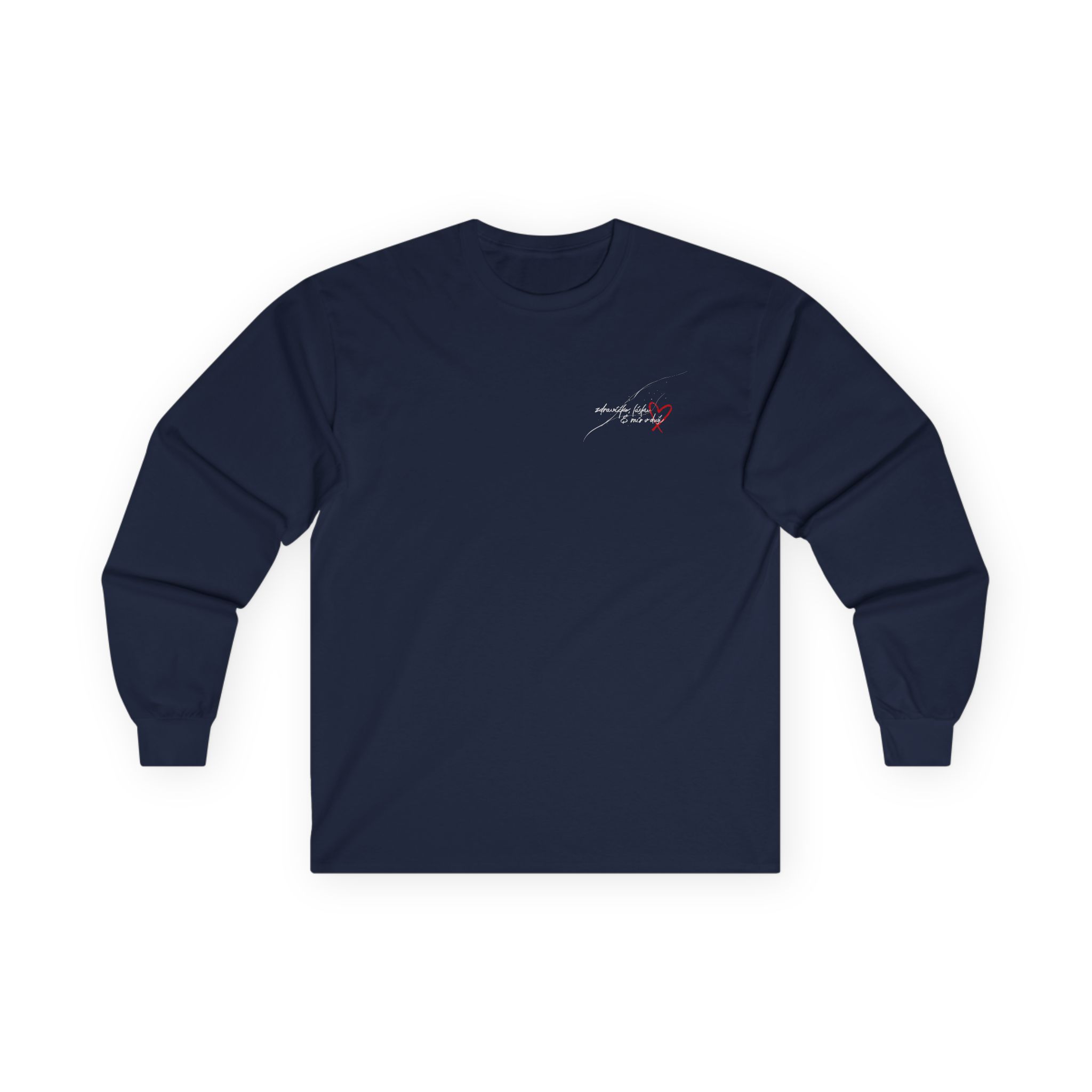 Fattypillow Love & Peace of Mind Unisex Ultra Cotton Long Sleeve Tee