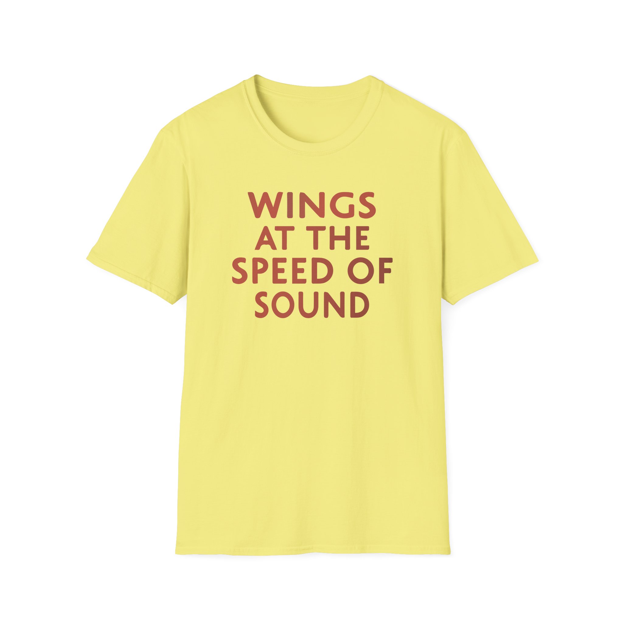 Wings at the Speed of Sound Unisex Softstyle T-Shirt