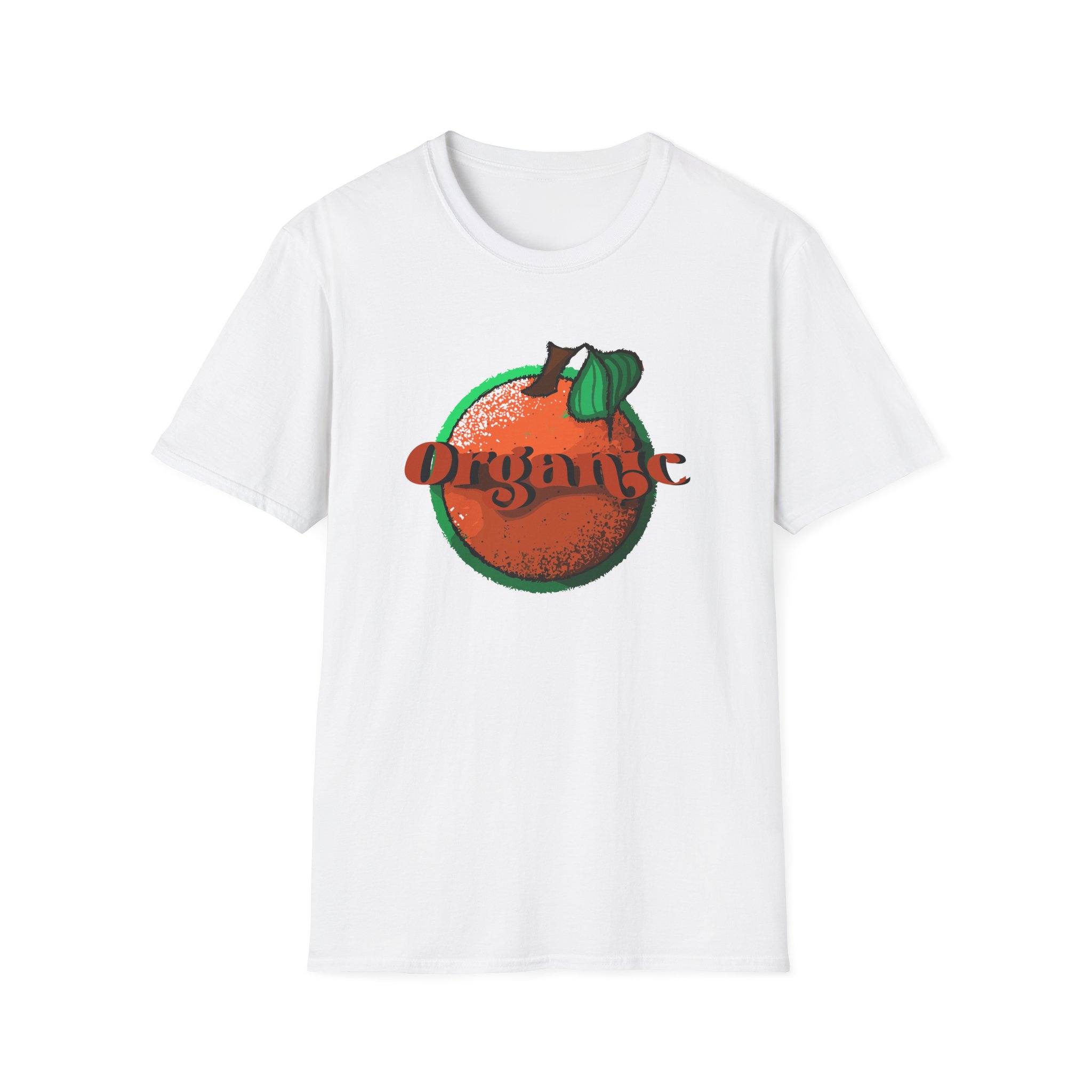 Larry June Organic Logo Unisex Softstyle T-Shirt