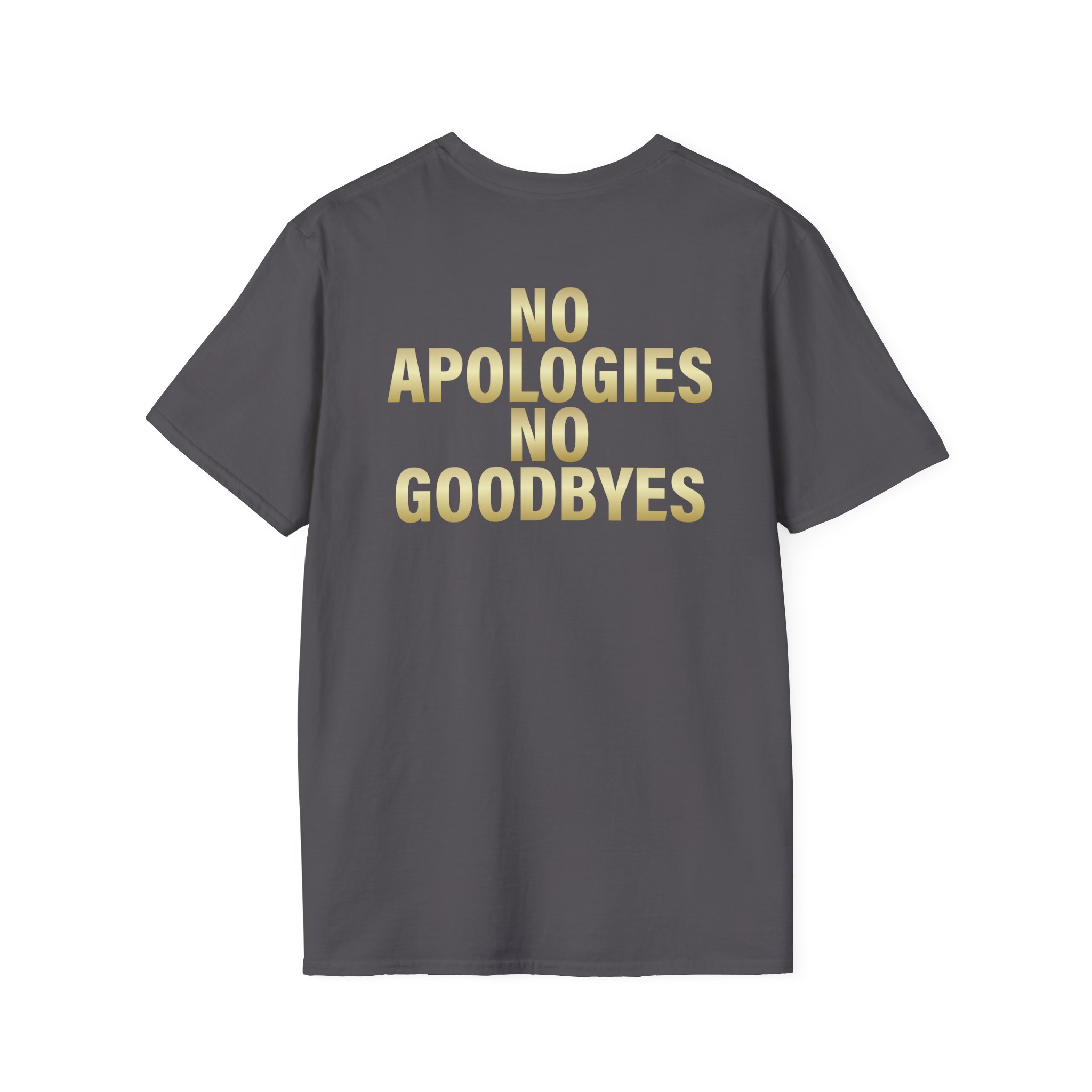Spite No Apologies Foil Unisex Softstyle T-Shirt