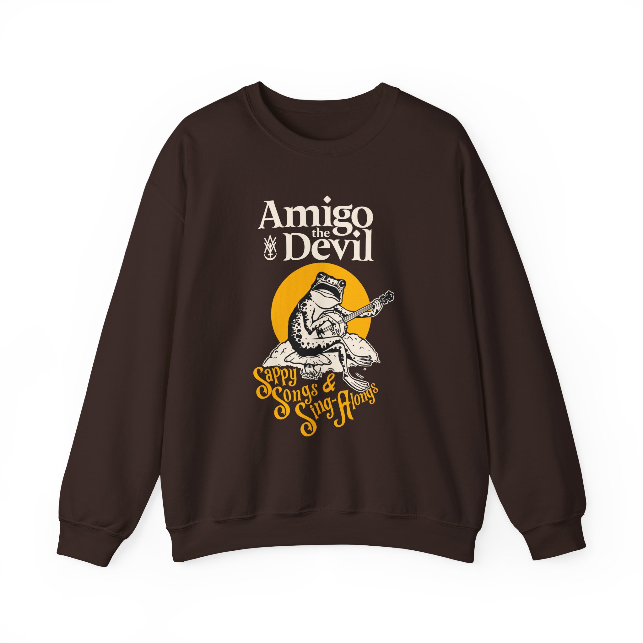 Amigo the Devil Sappy Songs Unisex Heavy Blendâ„¢ Crewneck Sweatshirt