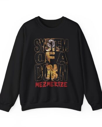 System of a Down Mezmerize Stacked Logo Unisex Heavy Blend™ Crewneck Sweatshirt