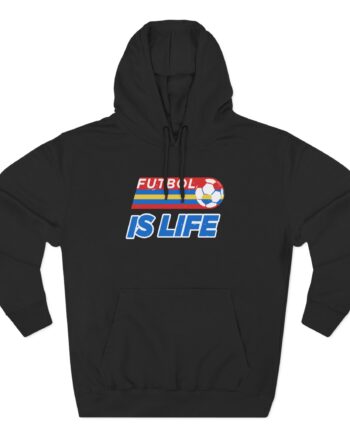 Ted Lasso Futbol is Life Three-Panel Fleece Hoodie