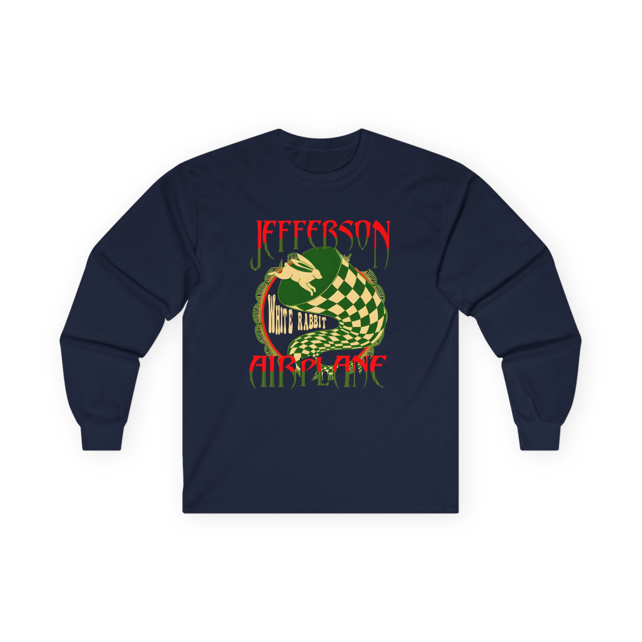 Jefferson Airplane Rabbit Unisex Ultra Cotton Long Sleeve Tee