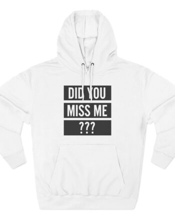 Olly Murs Did You Miss Me Three-Panel Fleece Hoodie