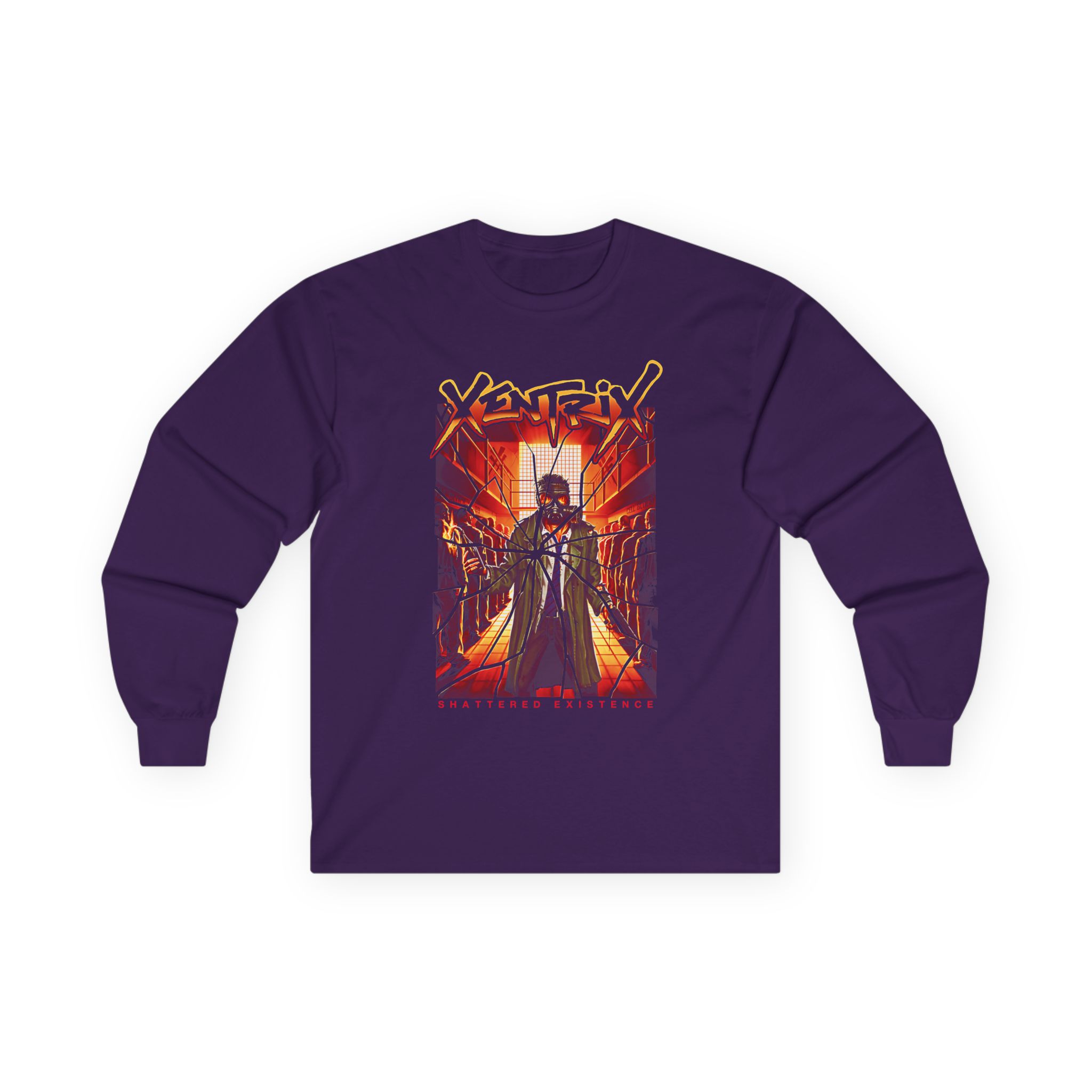 Xentrix Shattered Unisex Ultra Cotton Long Sleeve Tee