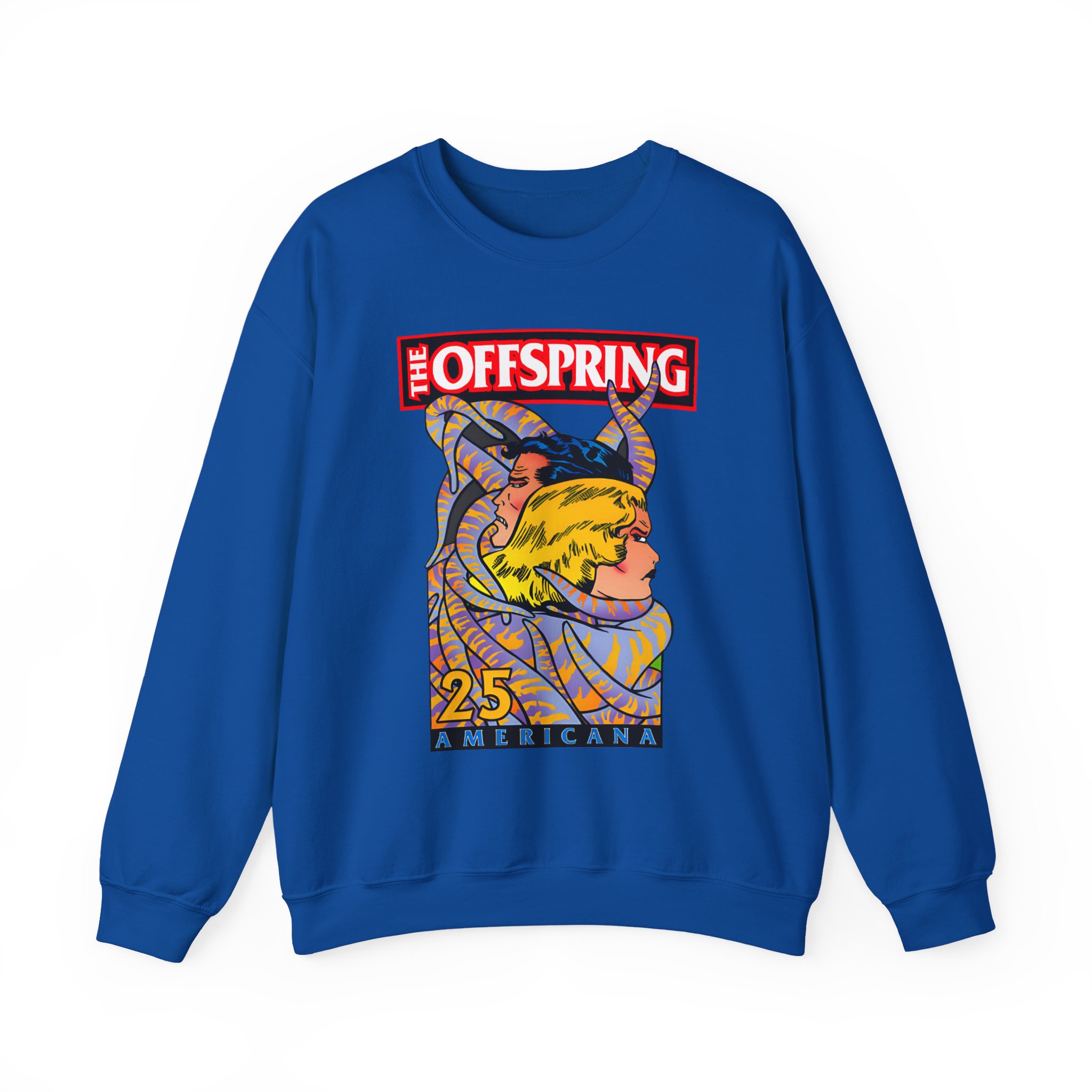 The Offspring Americana Unisex Heavy Blendâ„¢ Crewneck Sweatshirt