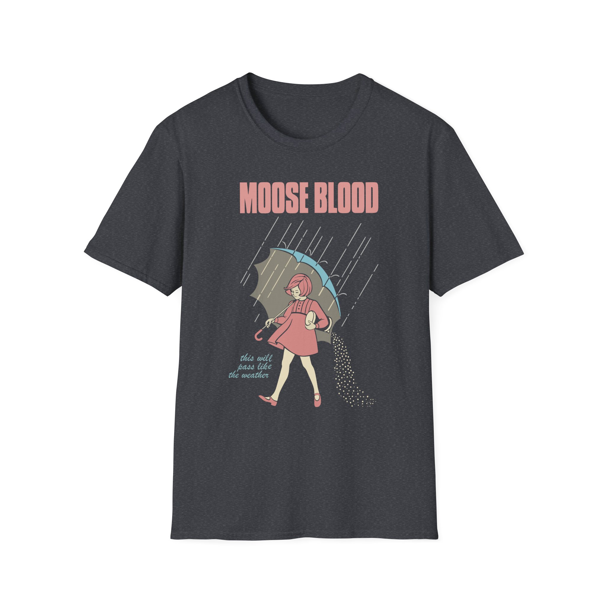 Moose Blood Emo Pop Punk Band Unisex Softstyle T-Shirt