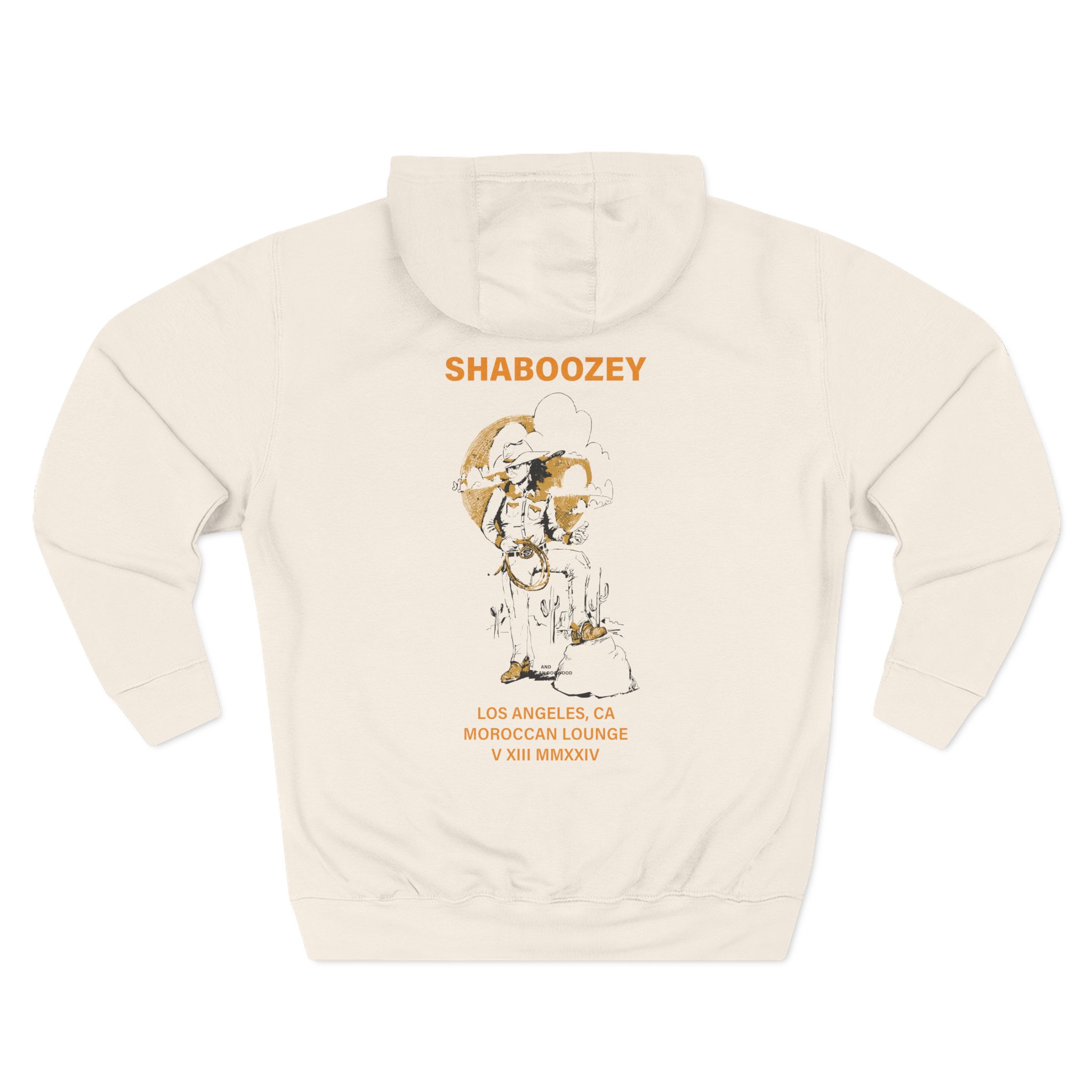 Shaboozey Live in Los Angeles Three-Panel Fleece Hoodie