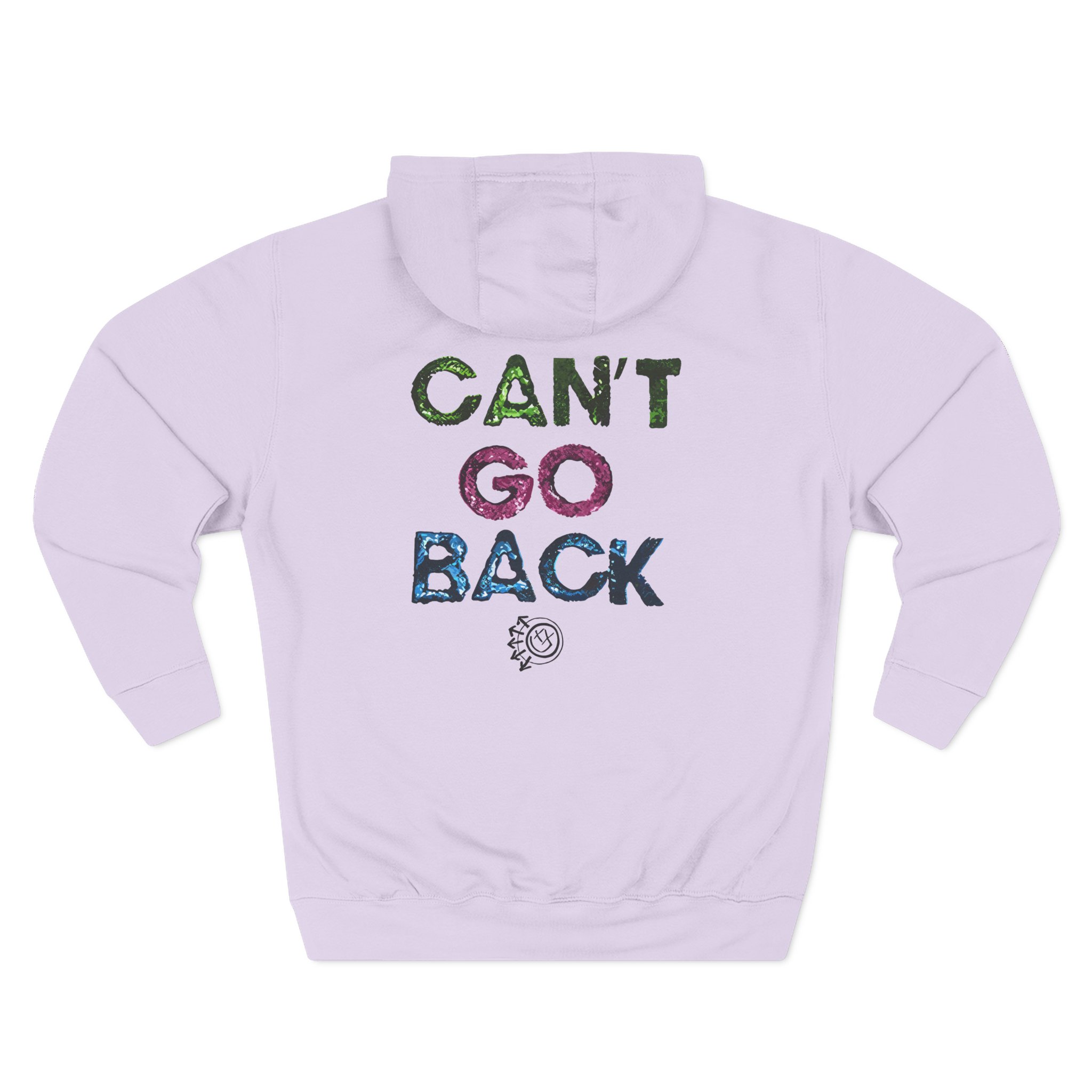 Blink 182 Can't Go Back Three-Panel Fleece Hoodie