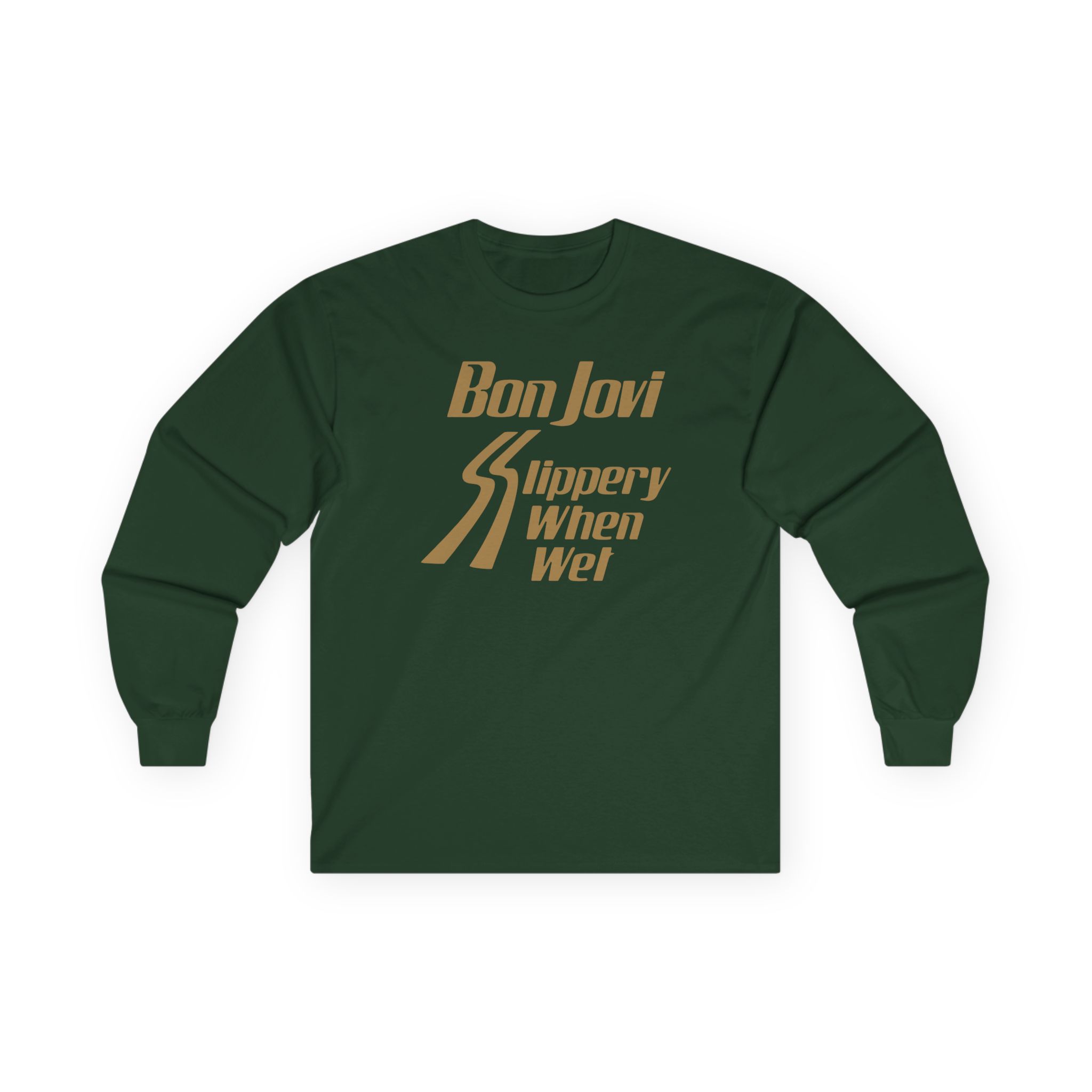Bon Jovi Slippery When Wet Unisex Ultra Cotton Long Sleeve Tee