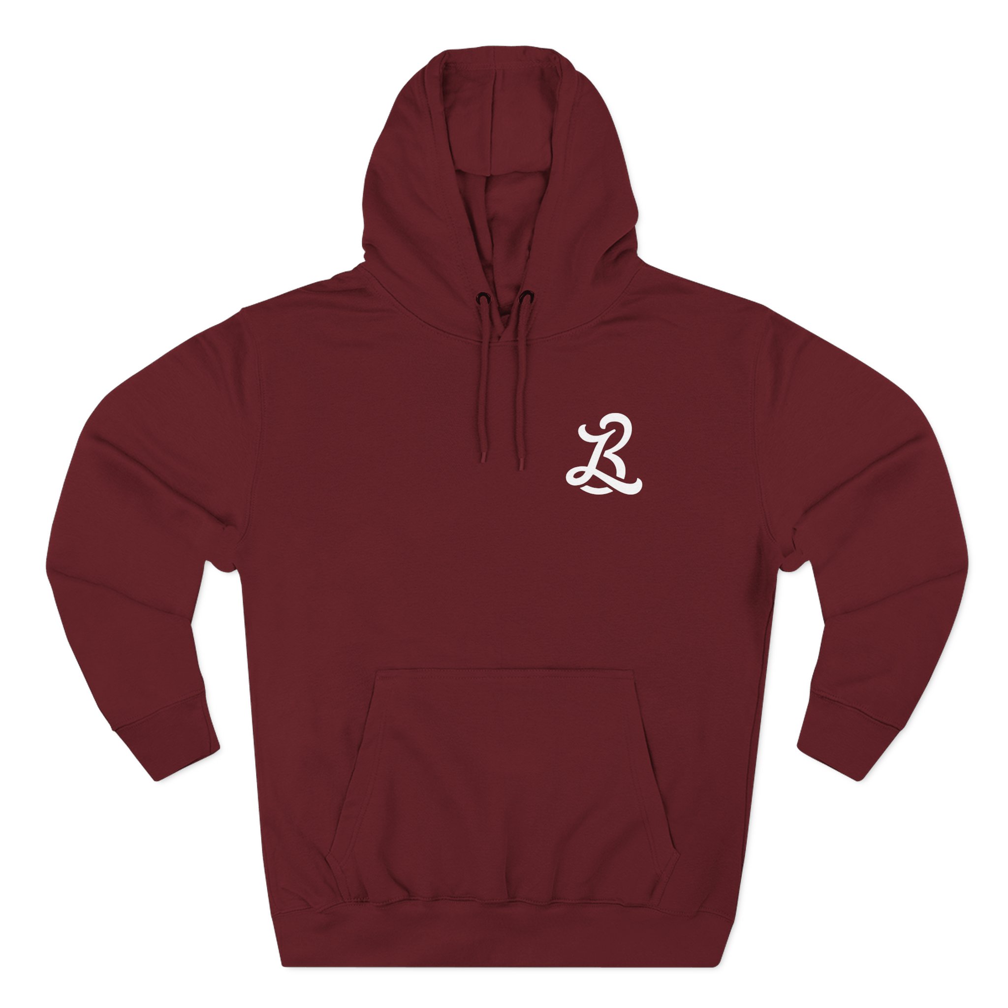 Little Brother Monogram Three-Panel Fleece Hoodie