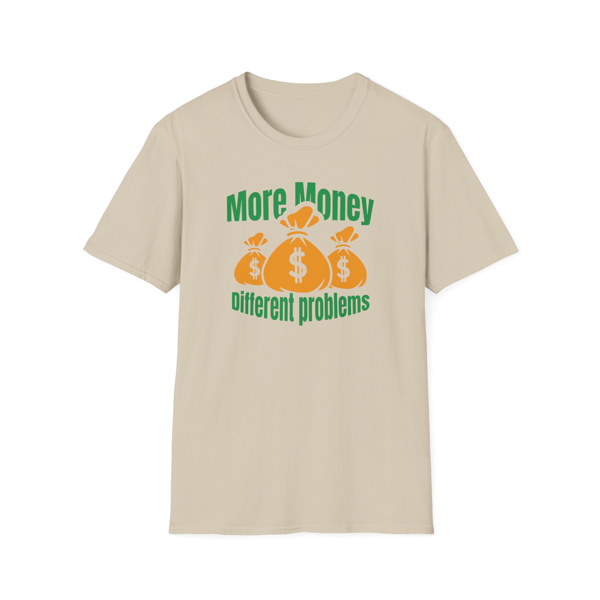 Aba and Preach More Money Different Problems Unisex Softstyle T-Shirt