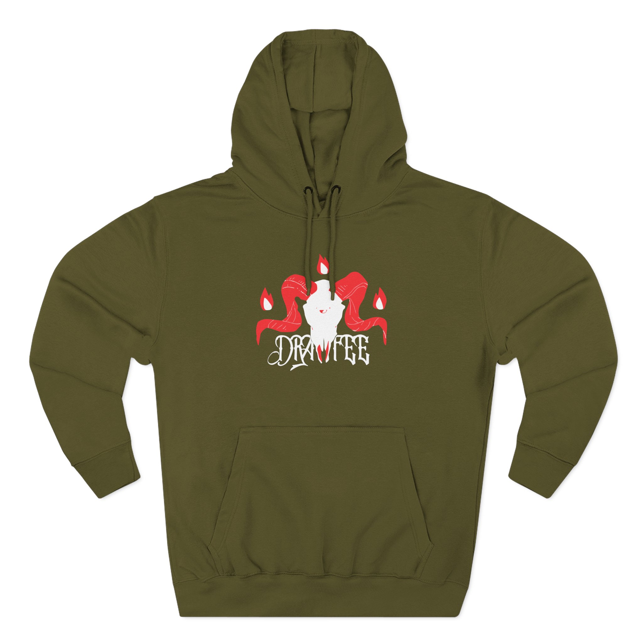 Drawfee Metal Three-Panel Fleece Hoodie