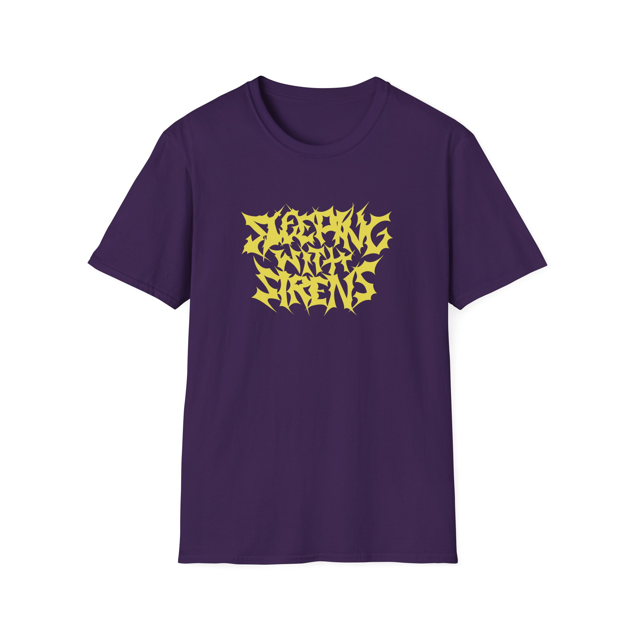 Sleeping With Sirens Metal Logo Unisex Softstyle T-Shirt