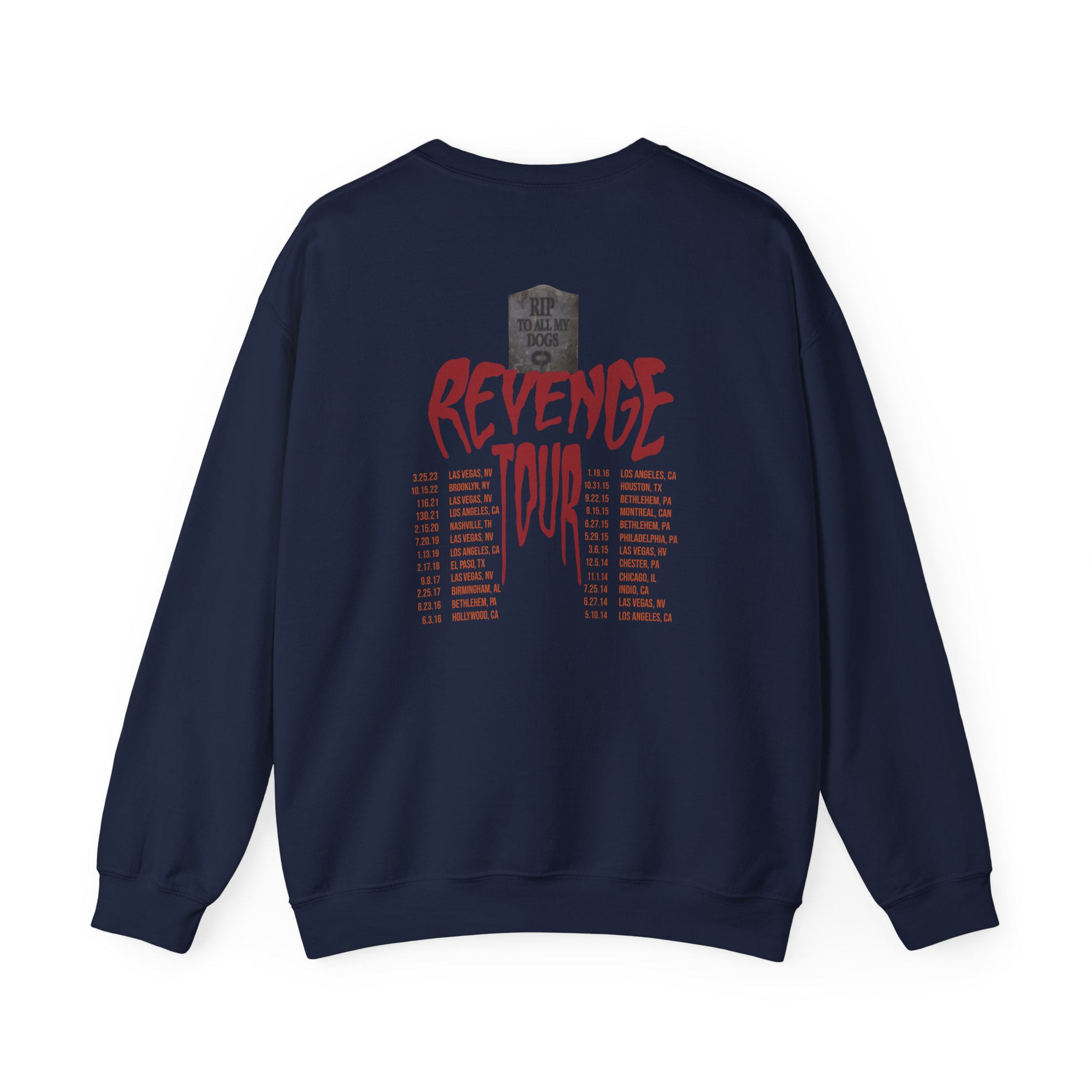 Caleb Plant 10 Year Anniversary Revenge Tour Unisex Heavy Blendâ„¢ Crewneck Sweatshirt