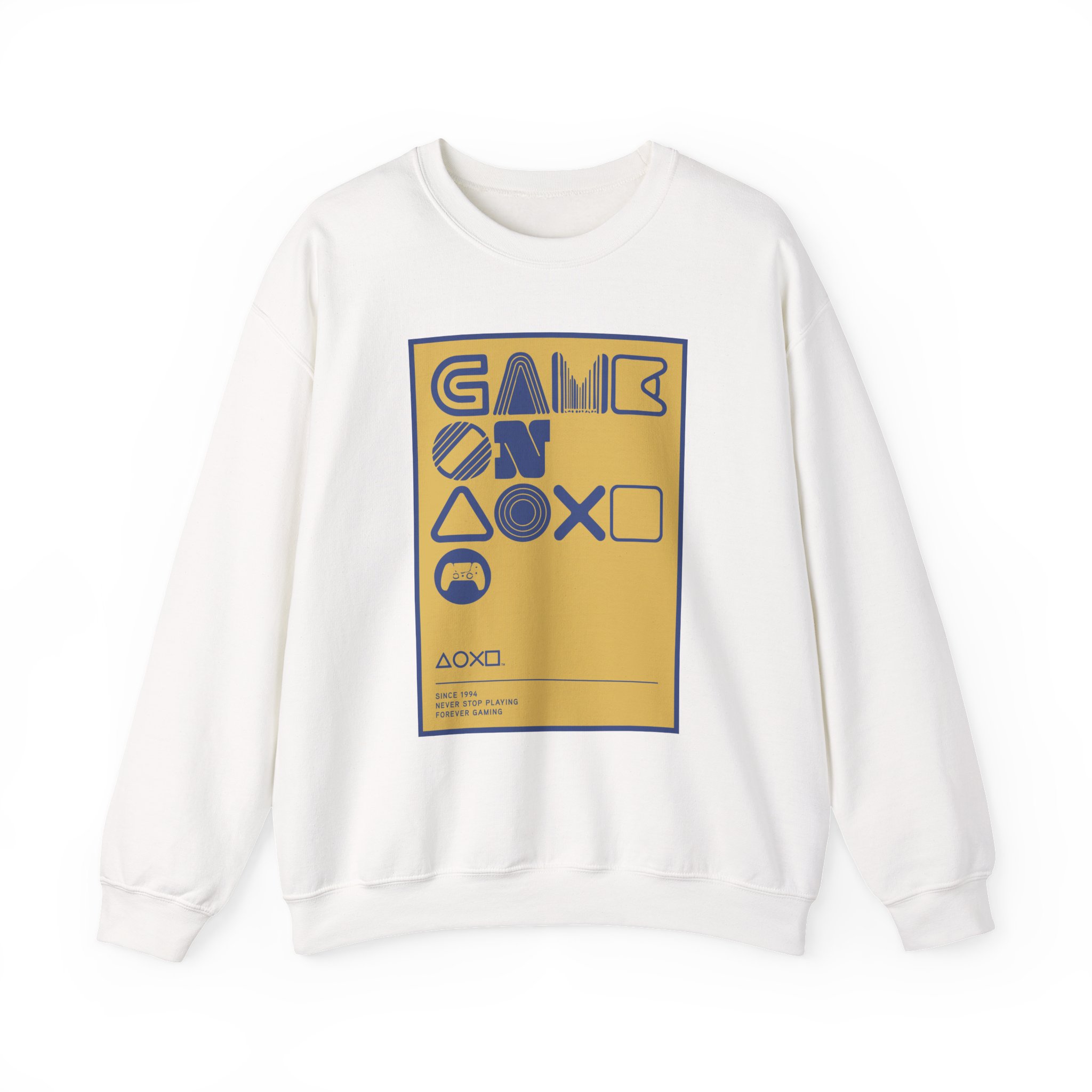PlayStation Game On Unisex Heavy Blendâ„¢ Crewneck Sweatshirt