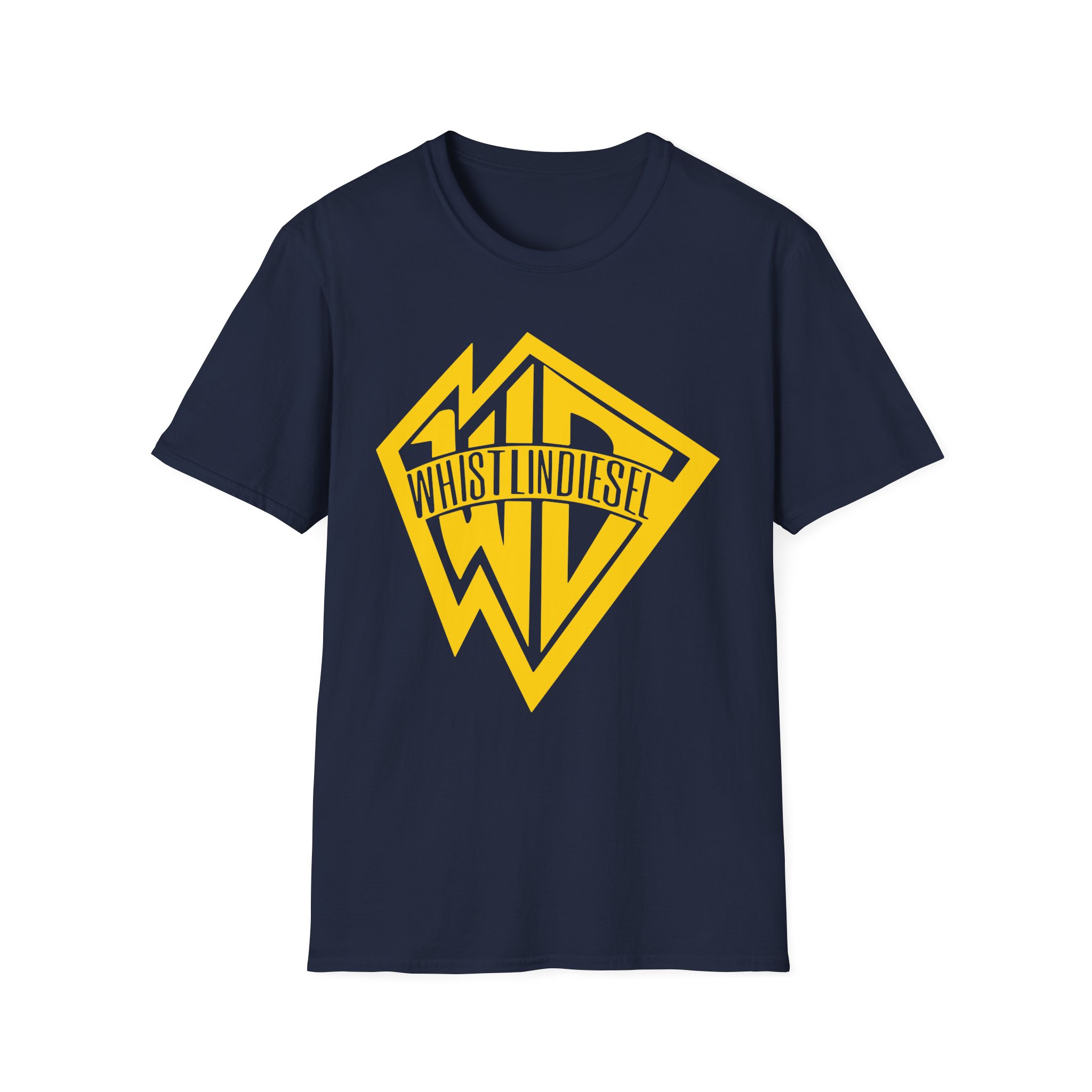 Whistlindiesel Gold Logo Unisex Softstyle T-Shirt